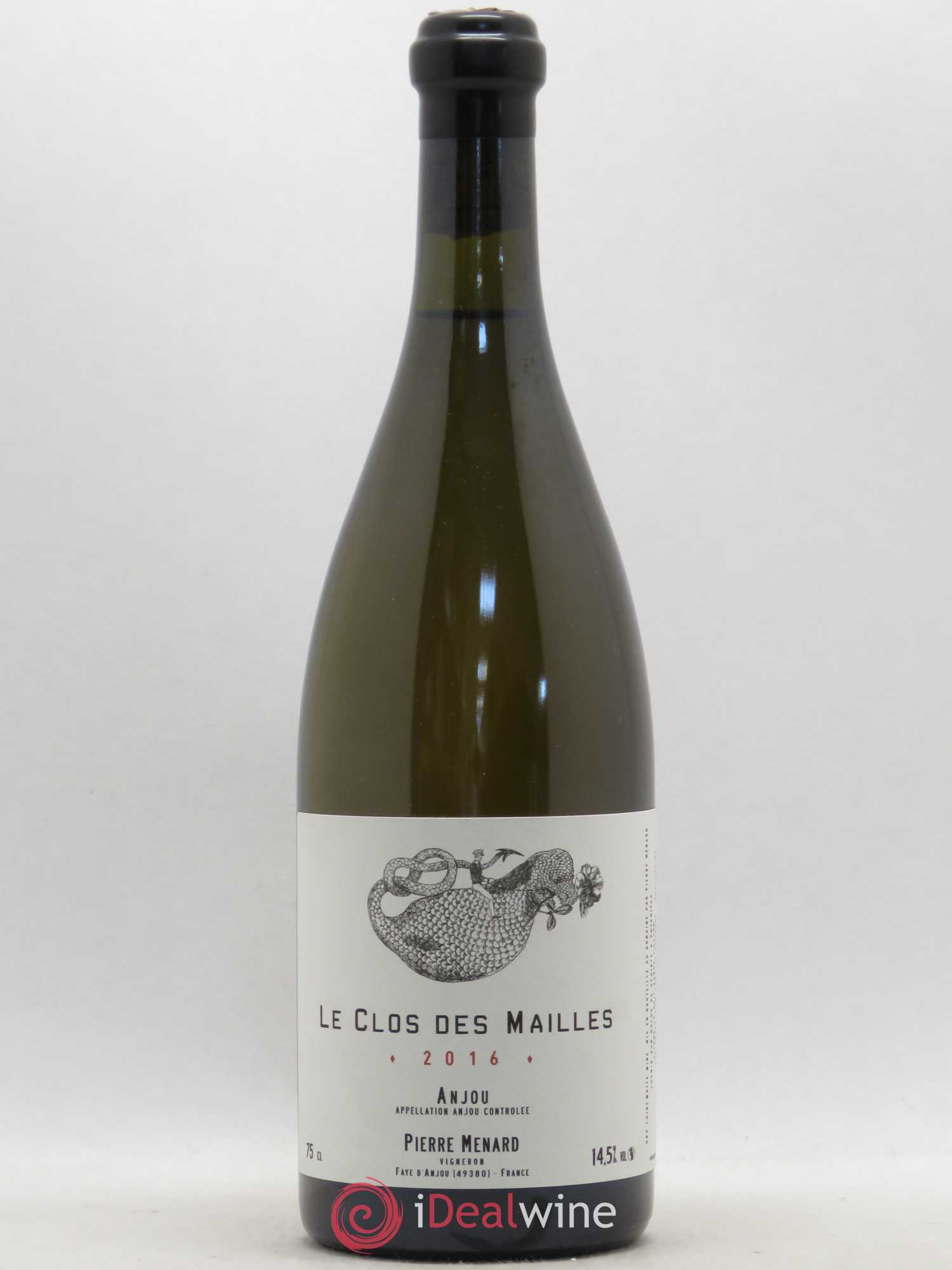 Anjou Clos Des Mailles Pierre Menard 2016 - Posten von 1 Flasche - 0