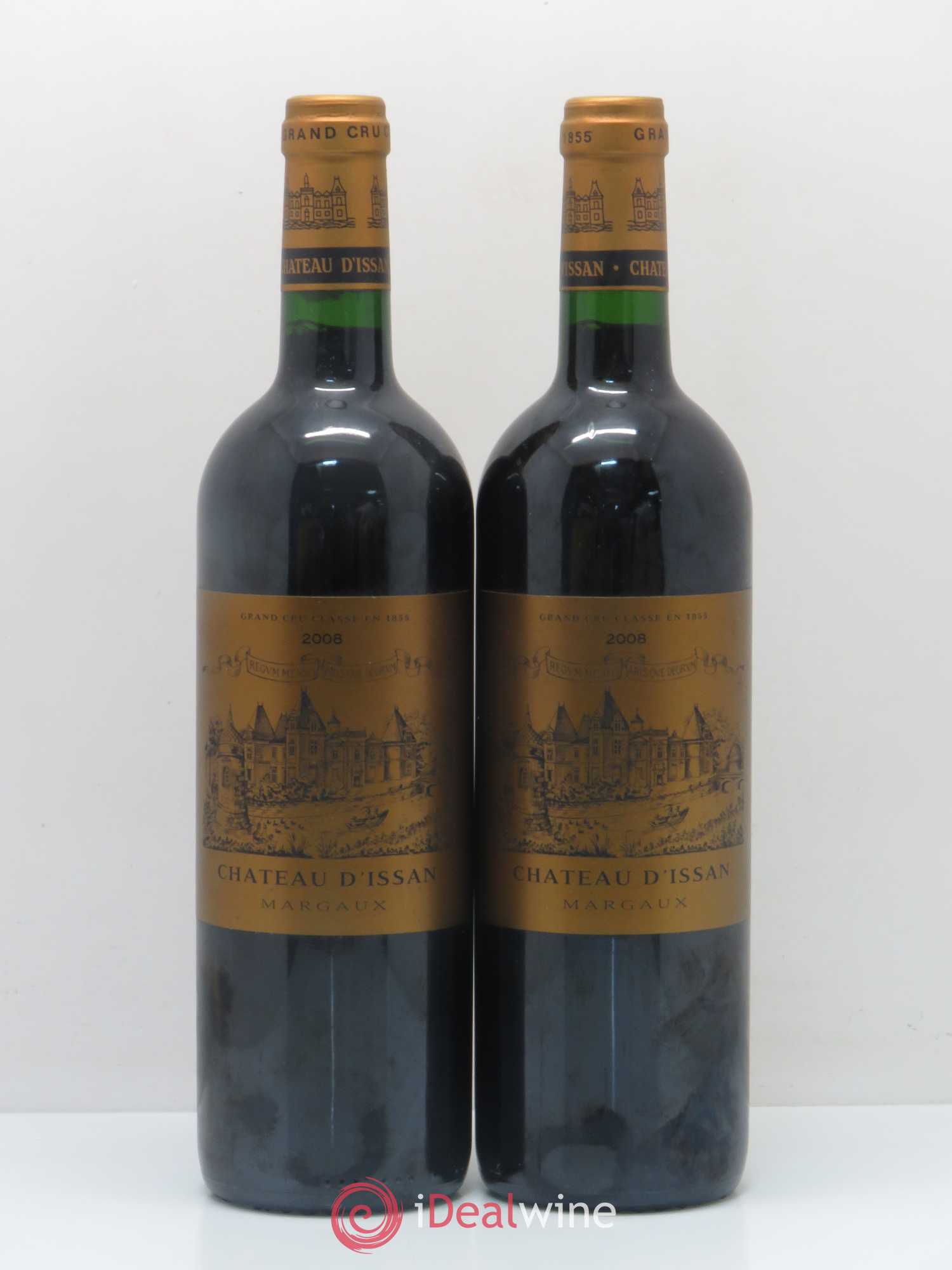 Château d'Issan 3ème Grand Cru Classé 2008 - Lot de 2 bouteilles - 0