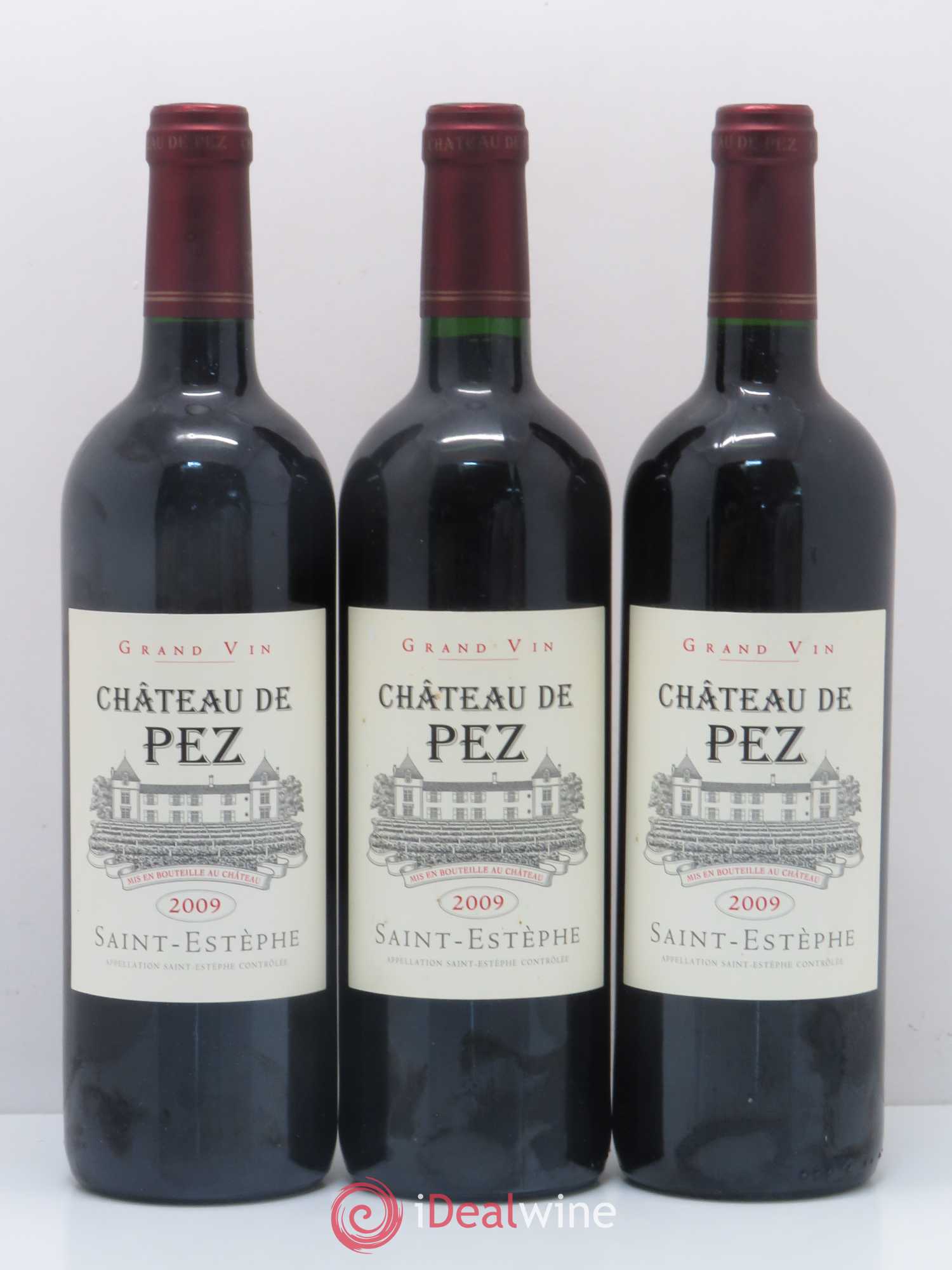 Château de Pez 2009 - Lot de 3 bouteilles - 0