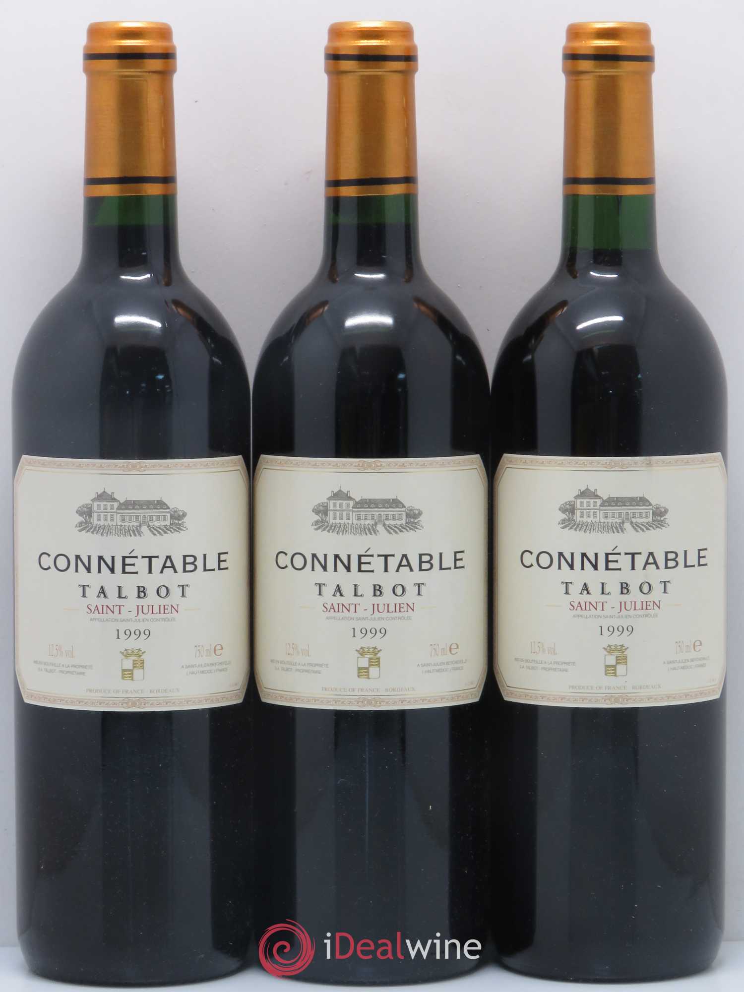 Connétable de Talbot Second Vin 1999 - Lot de 6 bouteilles - 1