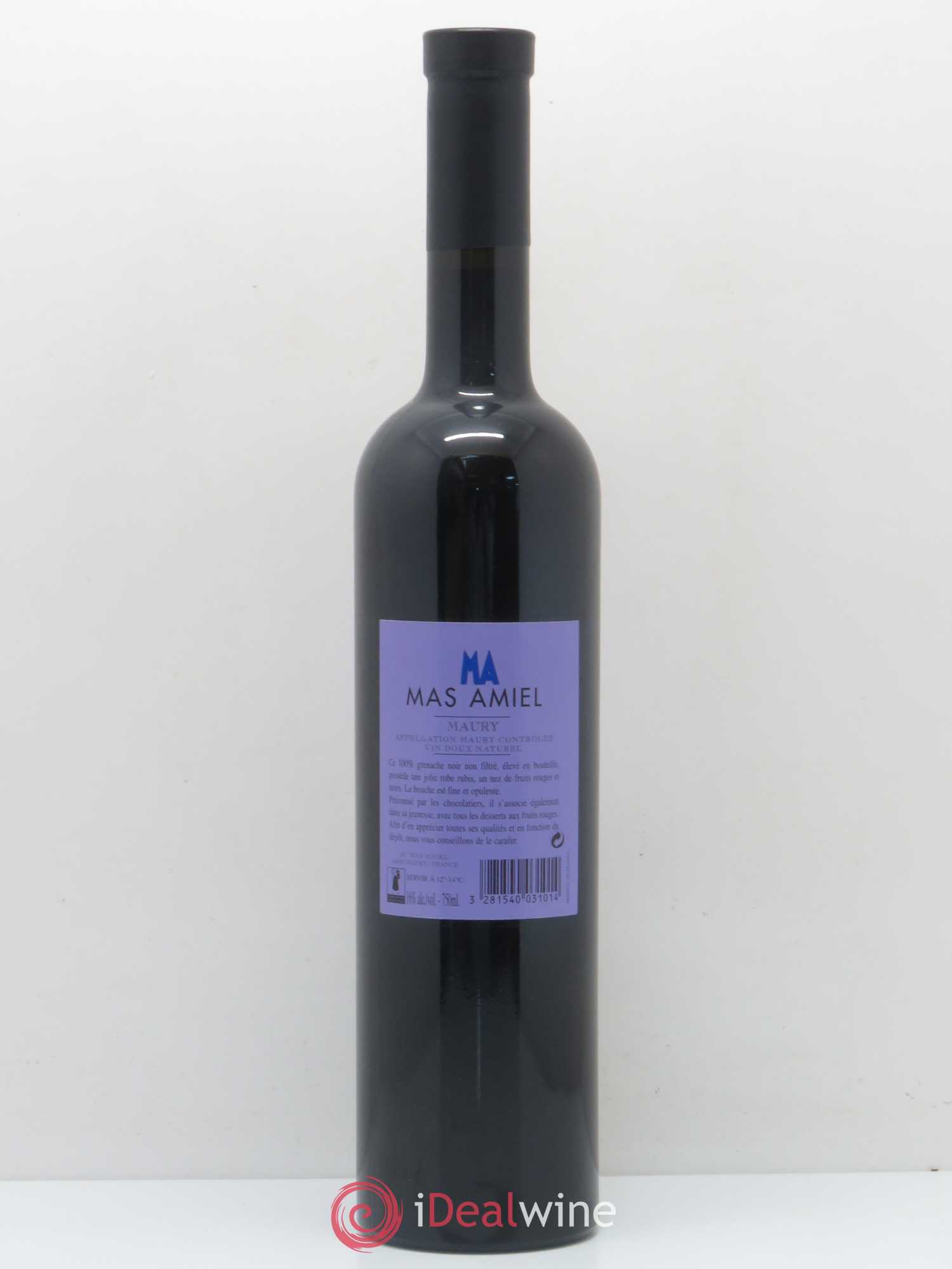 Maury Mas Amiel 2001 - Lot de 1 bouteille - 1