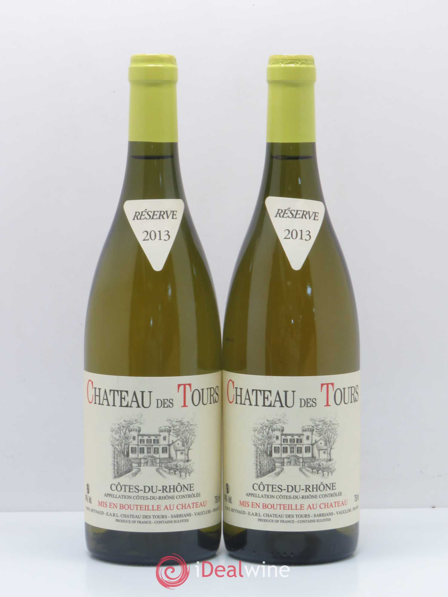 Côtes-du-Rhône Château des Tours Emmanuel Reynaud 2013 - Lot de 2 bouteilles - 0