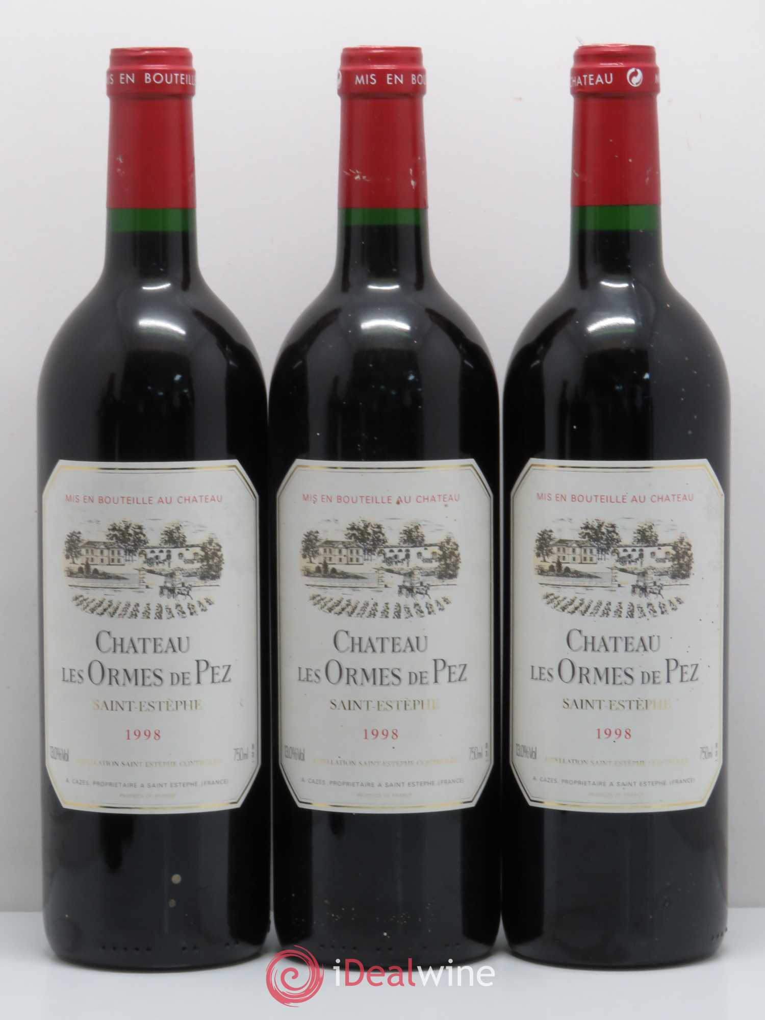 Château les Ormes de Pez 1998 - Lot de 6 bouteilles - 1