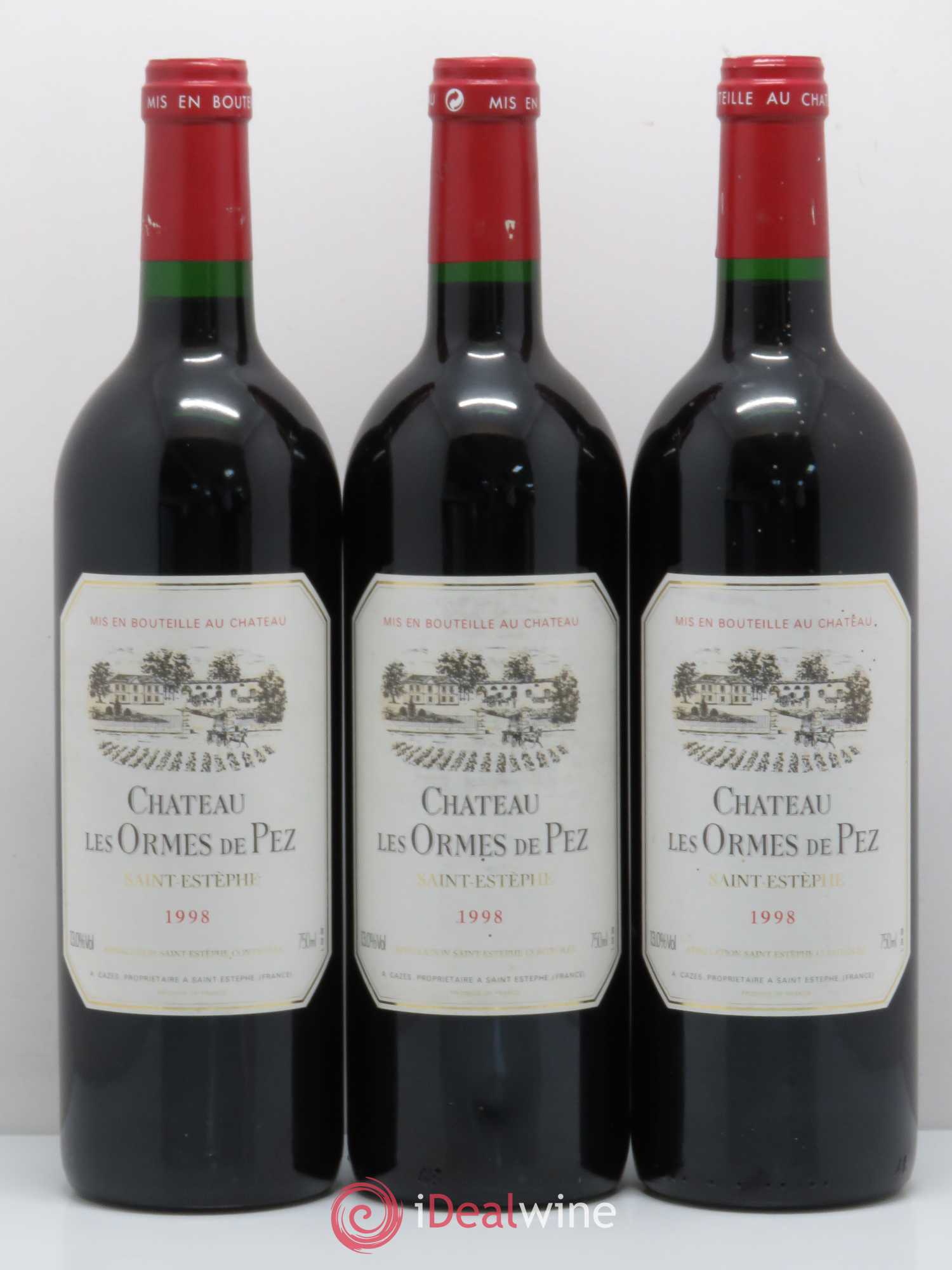 Château les Ormes de Pez 1998 - Lot de 6 bouteilles - 2