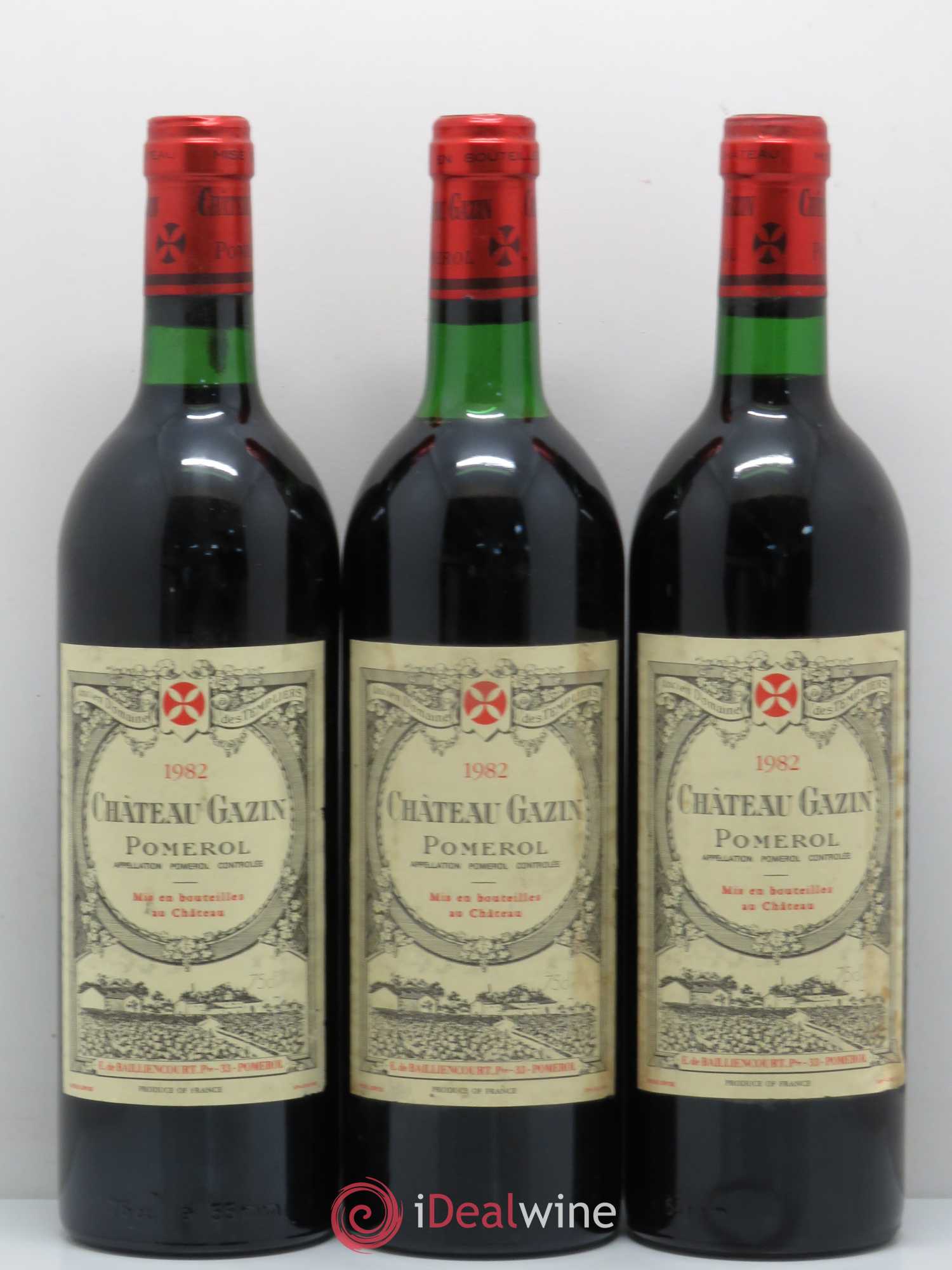 Château Gazin 1982 - Lot de 12 bouteilles - 2