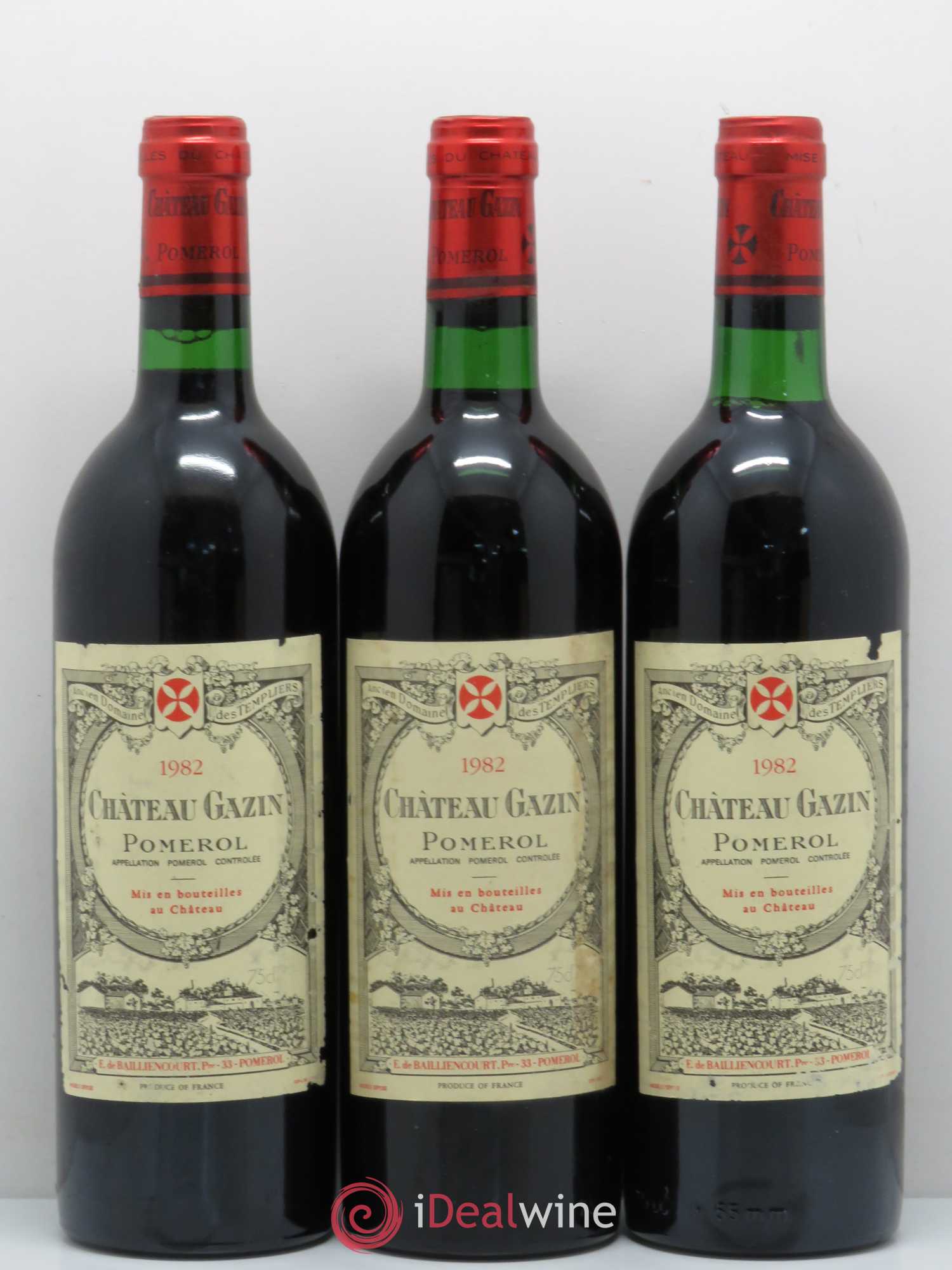 Château Gazin 1982 - Lot de 12 bouteilles - 3