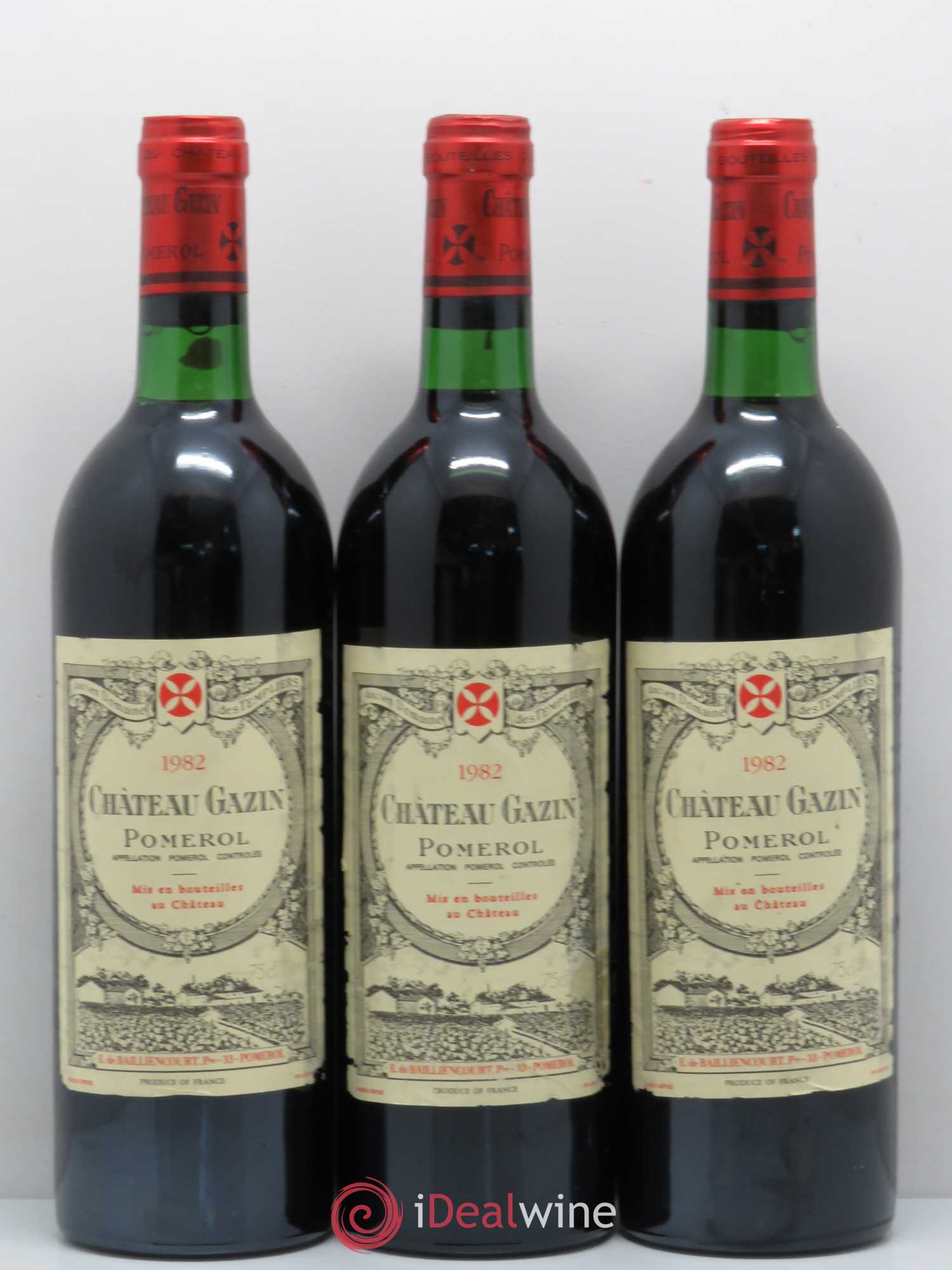 Château Gazin 1982 - Lot de 12 bouteilles - 4