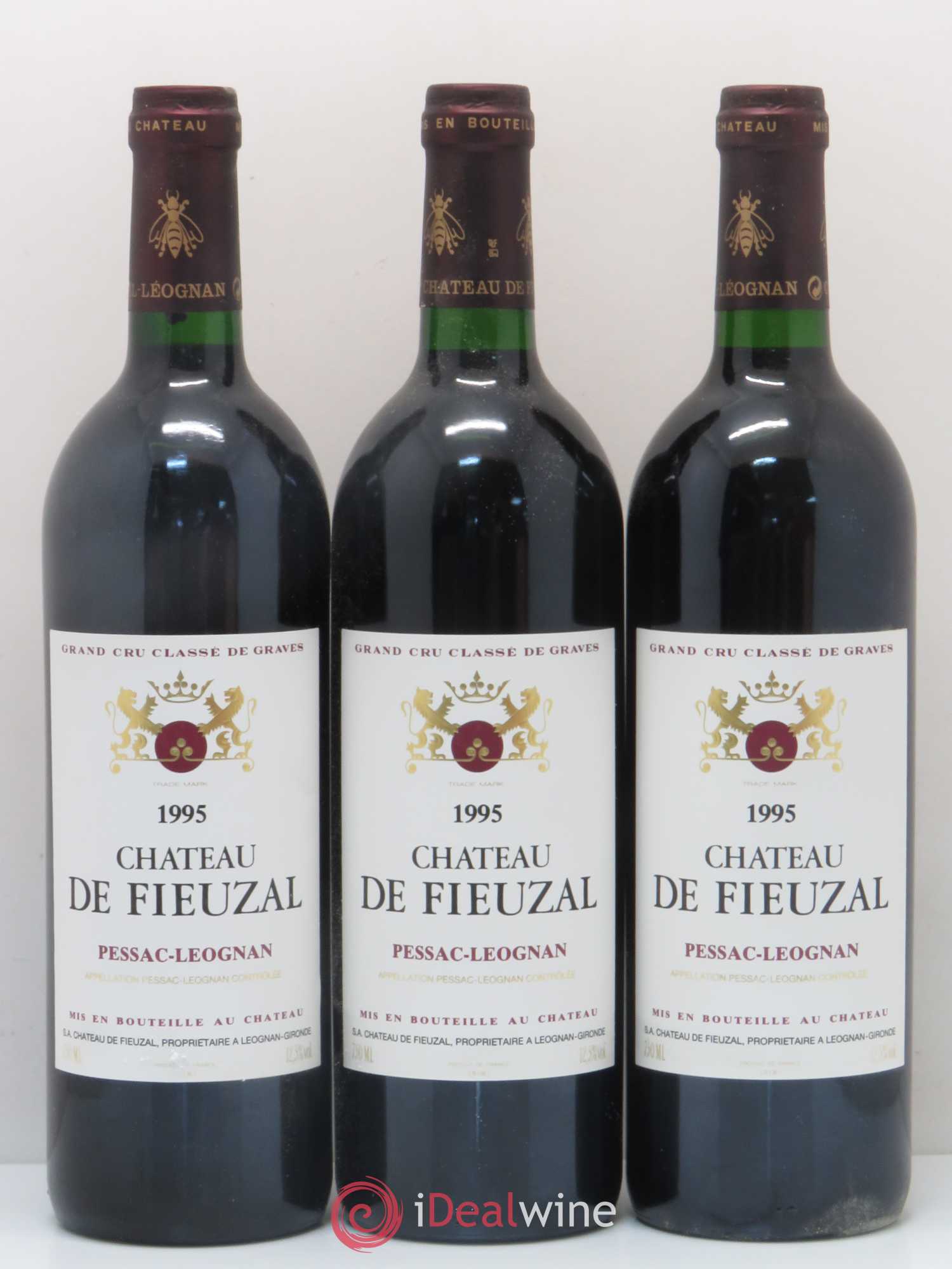 Château de Fieuzal Cru Classé de Graves 1995 - Lot de 12 bouteilles - 4