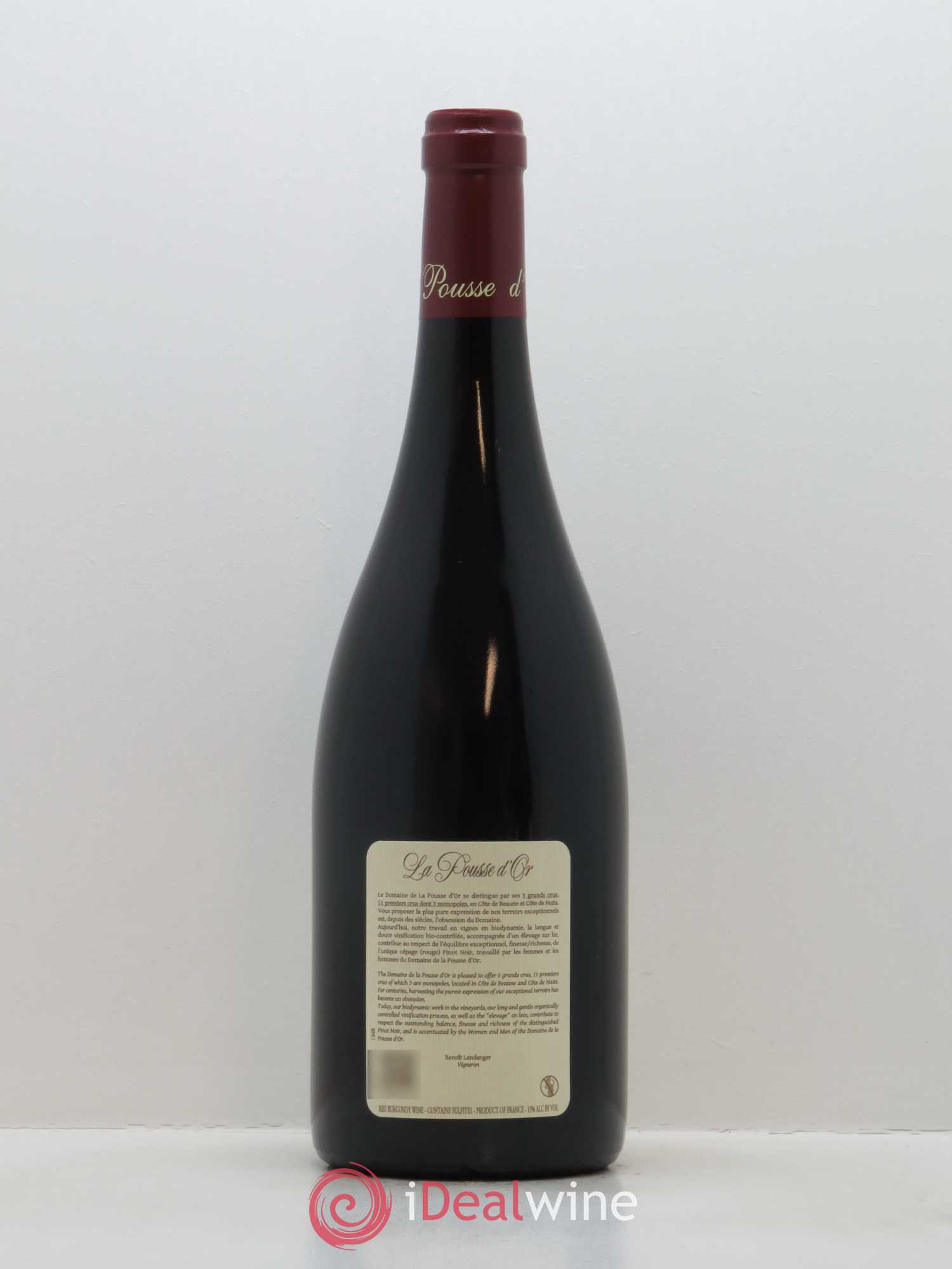 Santenay 1er Cru Clos Tavannes La Pousse d'Or (Domaine de) 2016 - Lot de 1 bouteille - 1