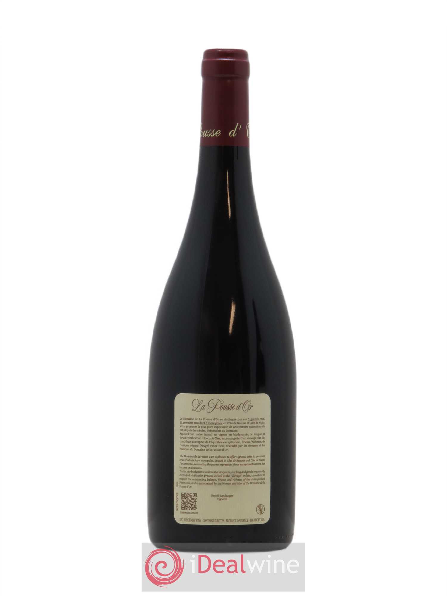 Clos de la Roche Grand Cru La Pousse d'Or (Domaine de) 2016 - Lot de 1 bouteille - 1