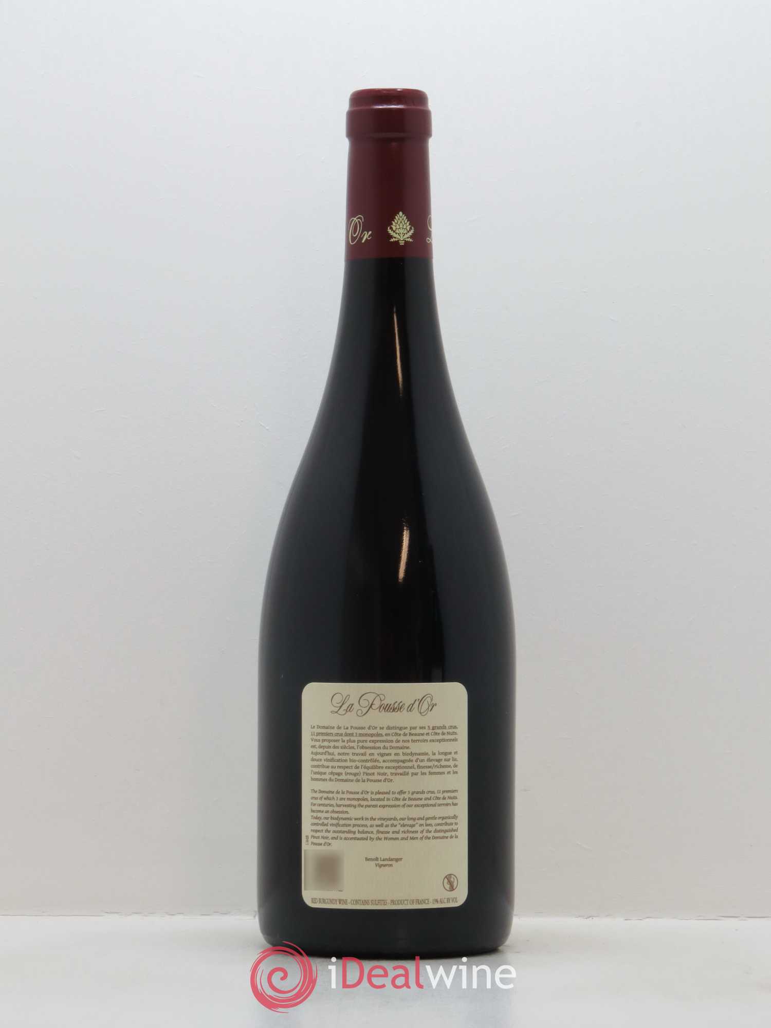 Chambolle-Musigny 1er Cru Les Groseilles La Pousse d'Or (Domaine de) 2016 - Lot de 1 bouteille - 1