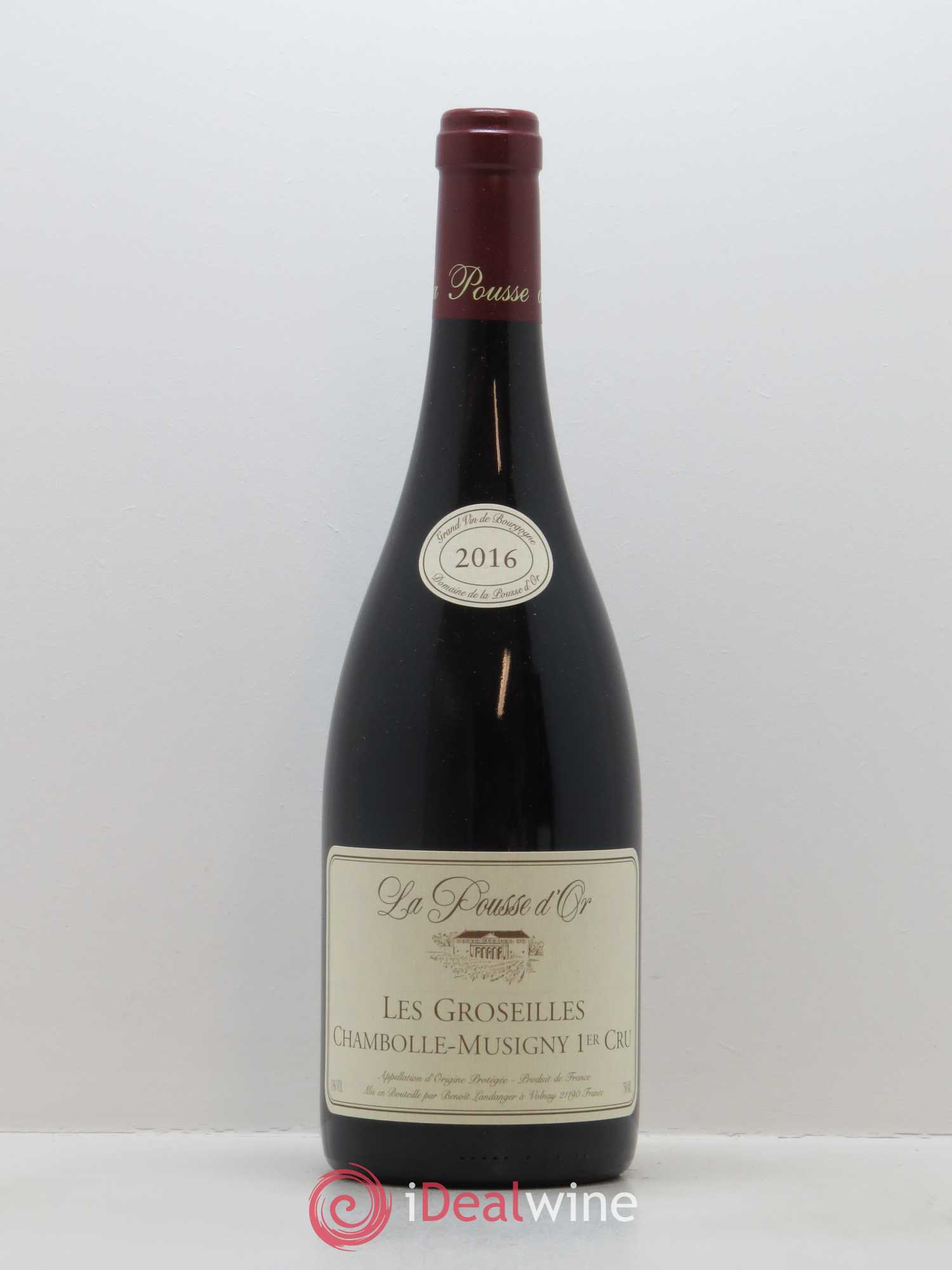 Chambolle-Musigny 1er Cru Les Groseilles La Pousse d'Or (Domaine de) 2016 - Lot de 1 bouteille - 0