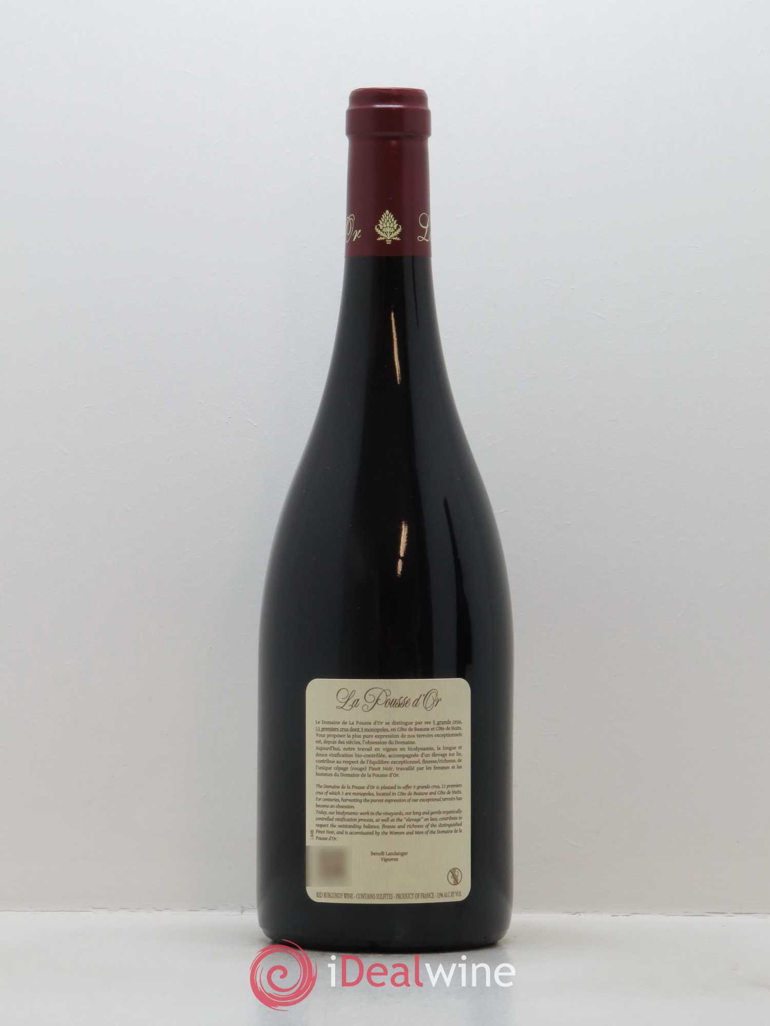 Chambolle-Musigny La Pousse d'Or (Domaine de) 2016 - Lot de 1 bouteille - 1