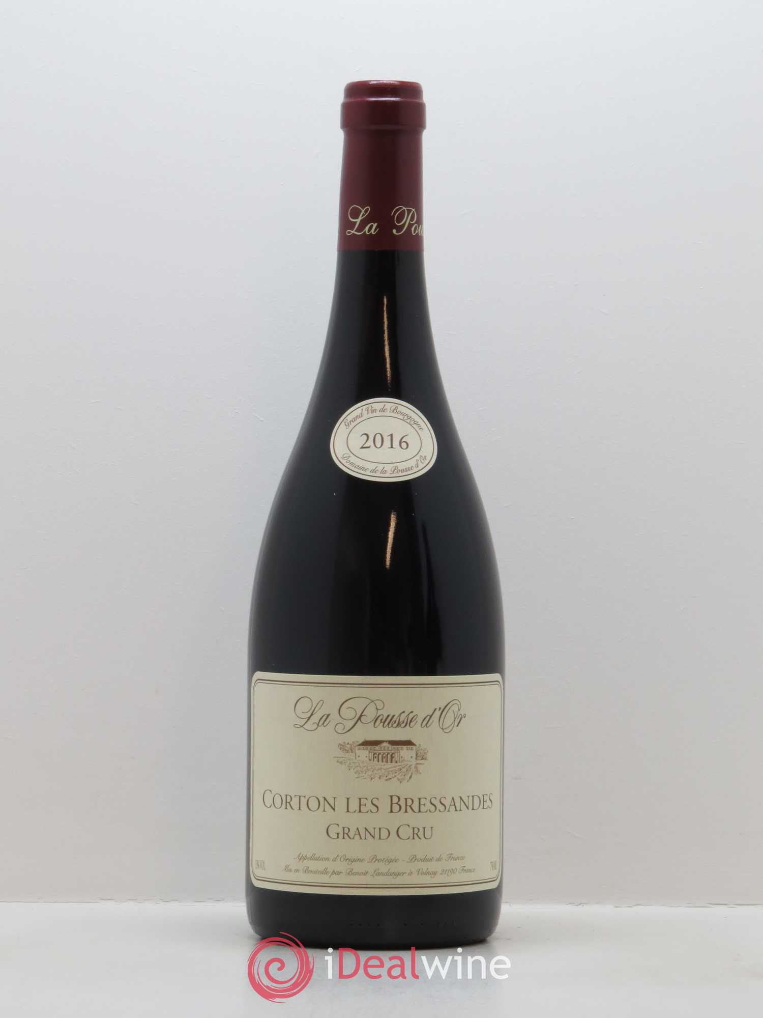 Corton Grand Cru Bressandes La Pousse d'Or (Domaine de) 2016 - Lot de 1 bouteille - 0