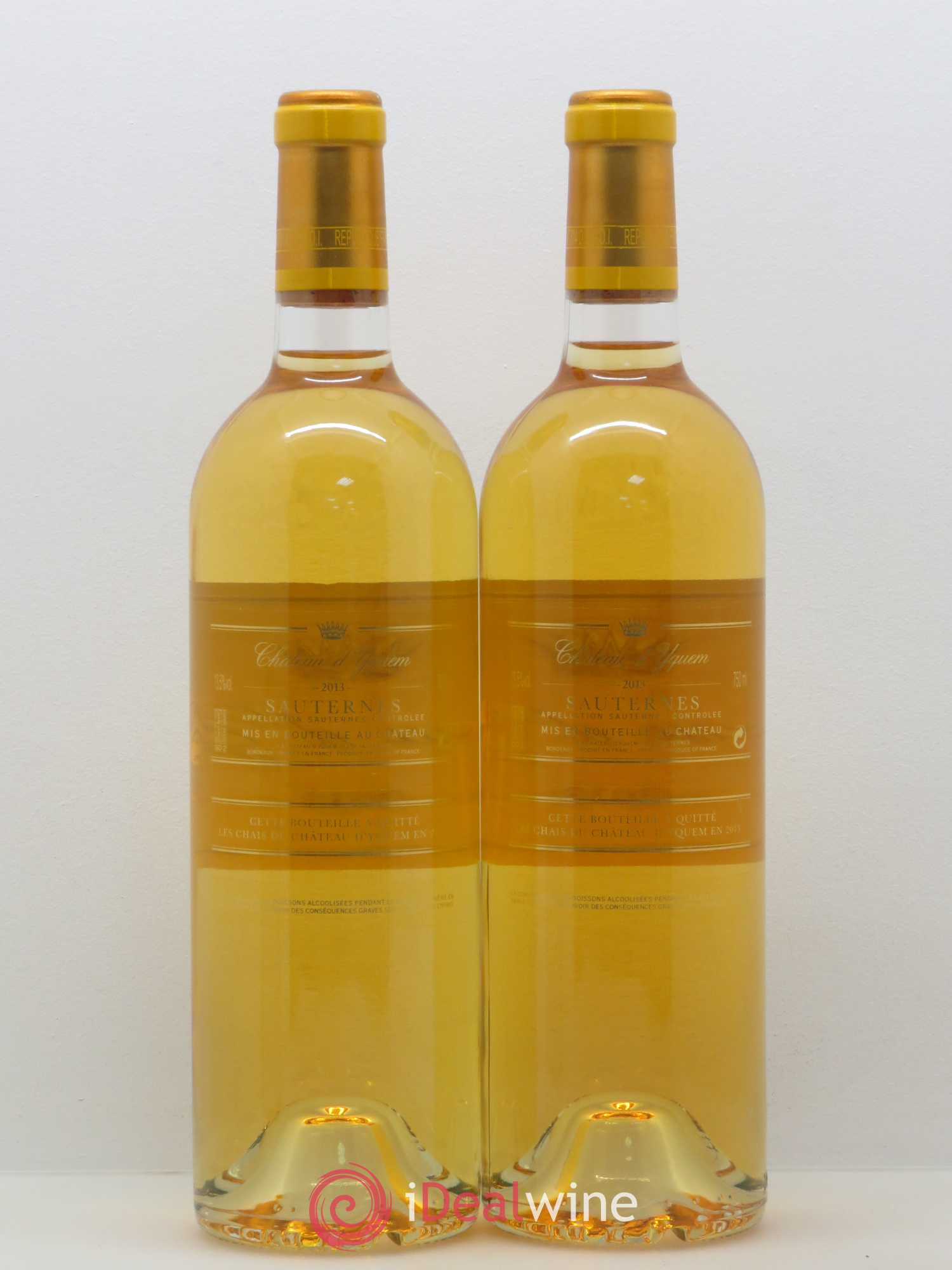 Château d' Yquem 1er Cru Classé Supérieur 2013 - Lotto di 2 bottiglie - 1
