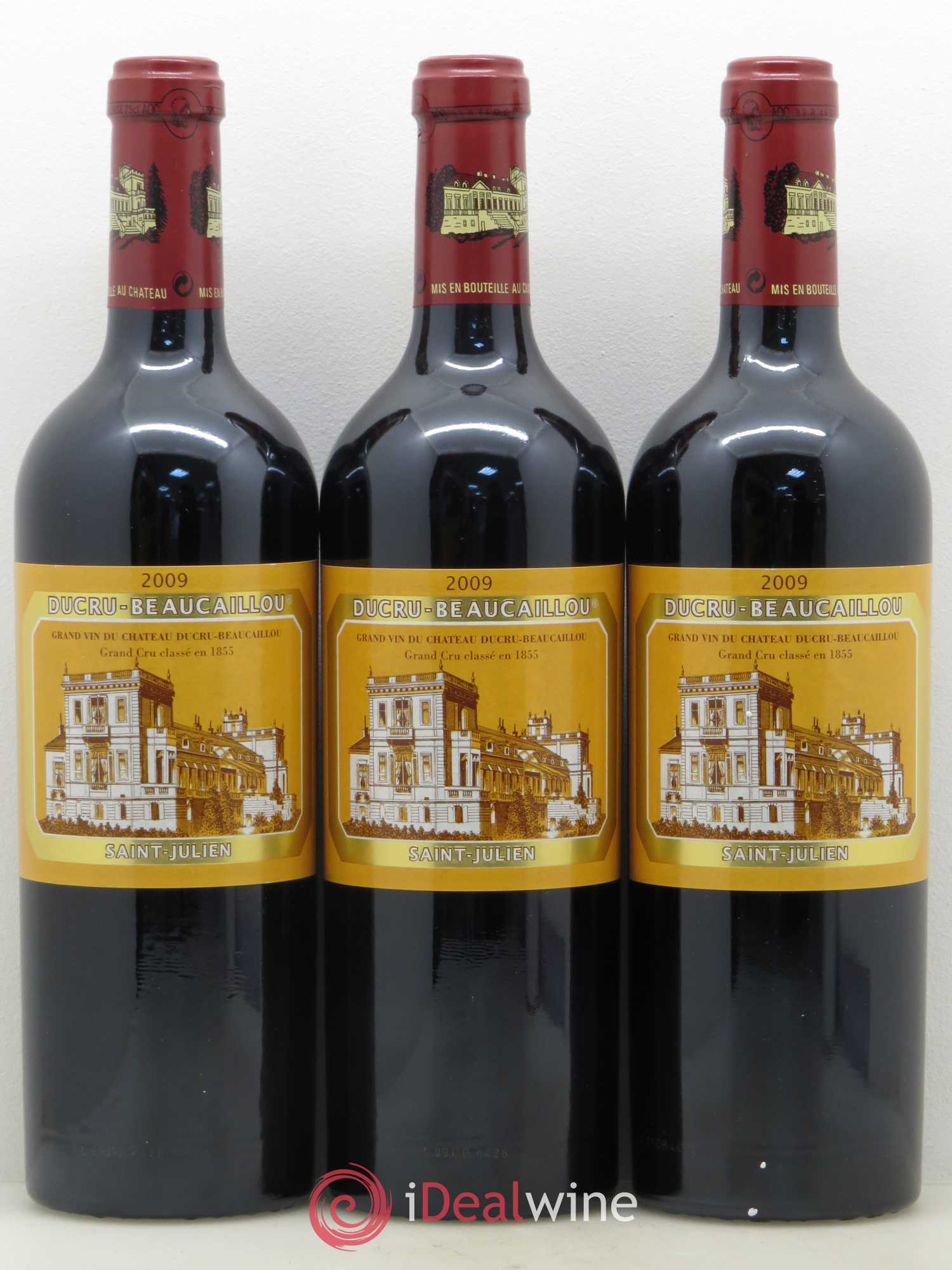 Château Ducru Beaucaillou 2ème Grand Cru Classé 2009 - Lot de 3 bouteilles - 0