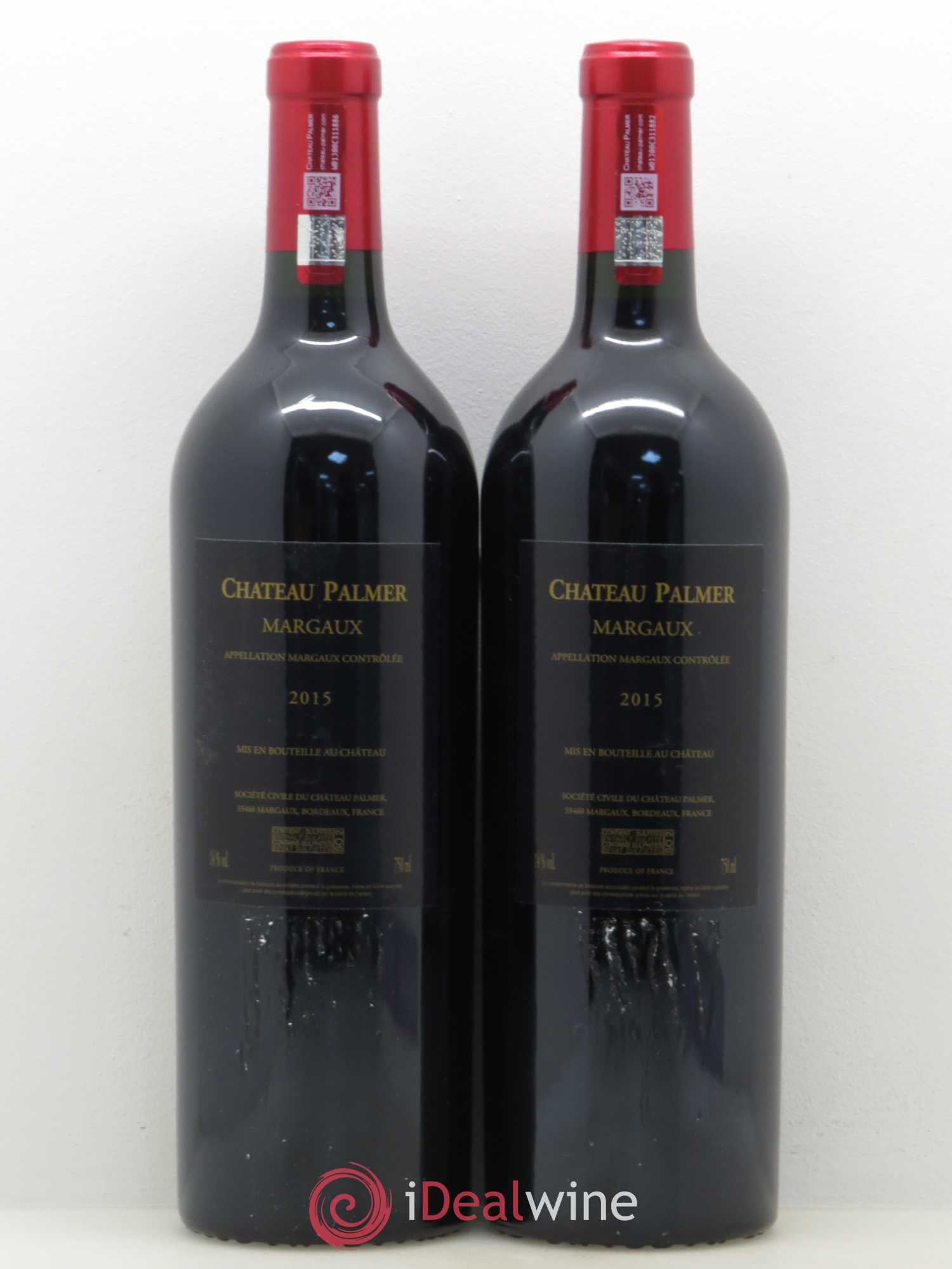 Château Palmer 3ème Grand Cru Classé 2015 - Lot de 2 bouteilles - 1