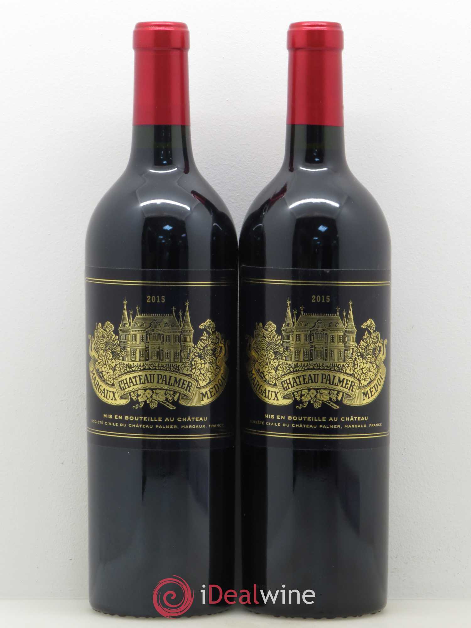 Château Palmer 3ème Grand Cru Classé 2015 - Lot de 2 bouteilles - 0