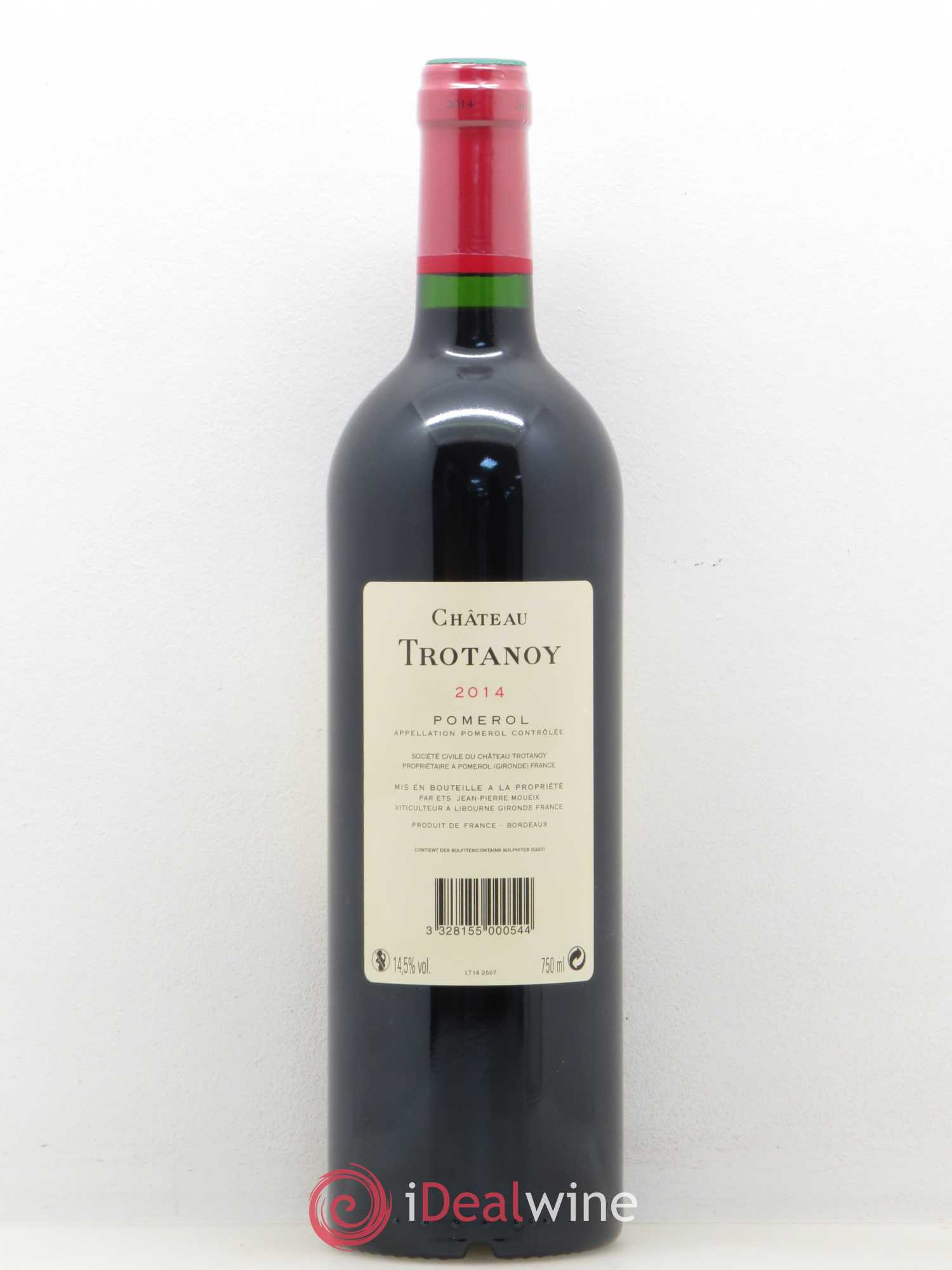 Château Trotanoy 2014 - Lot de 1 bouteille - 1