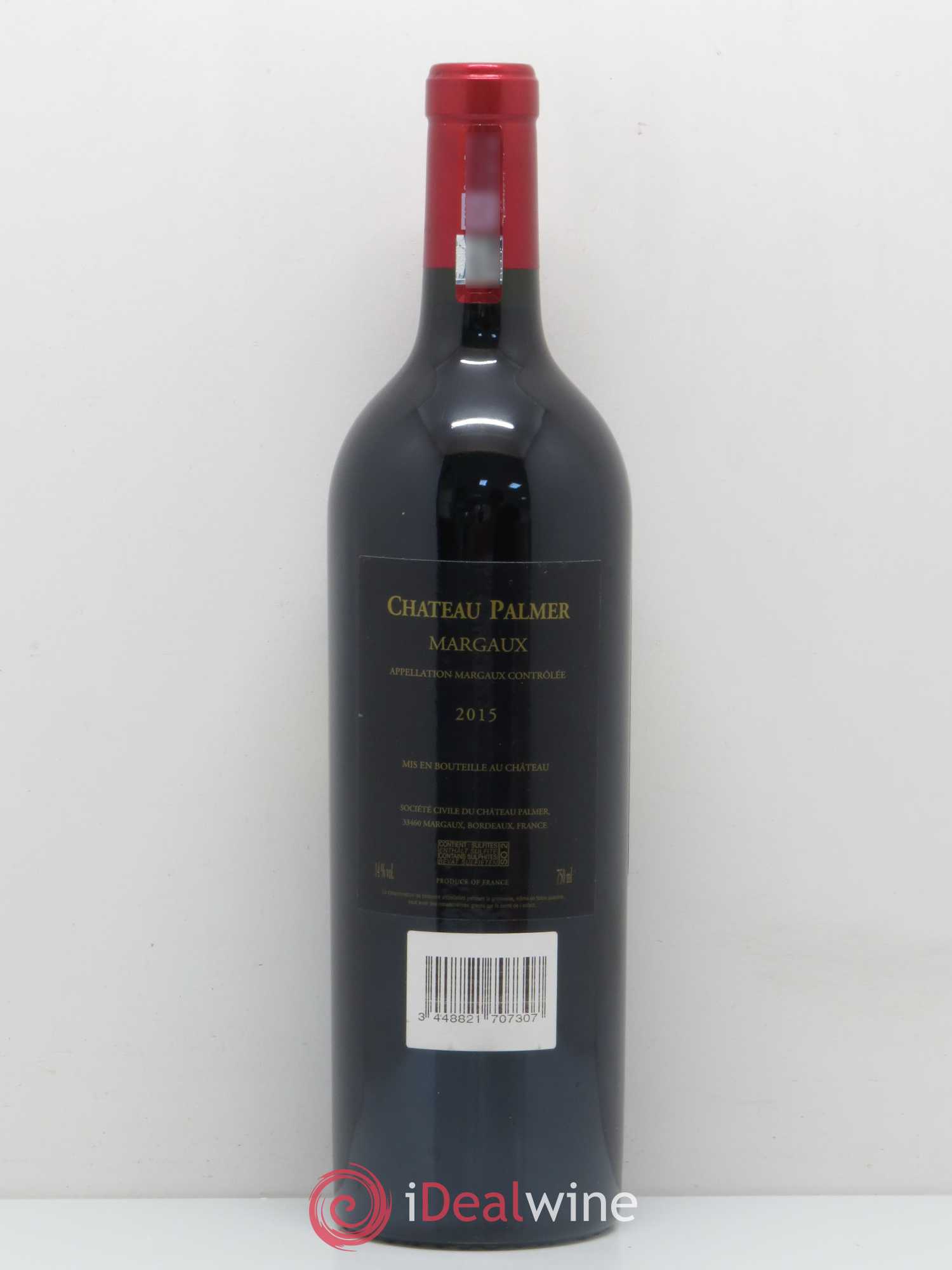 Château Palmer 3ème Grand Cru Classé 2015 - Lot de 1 bouteille - 1