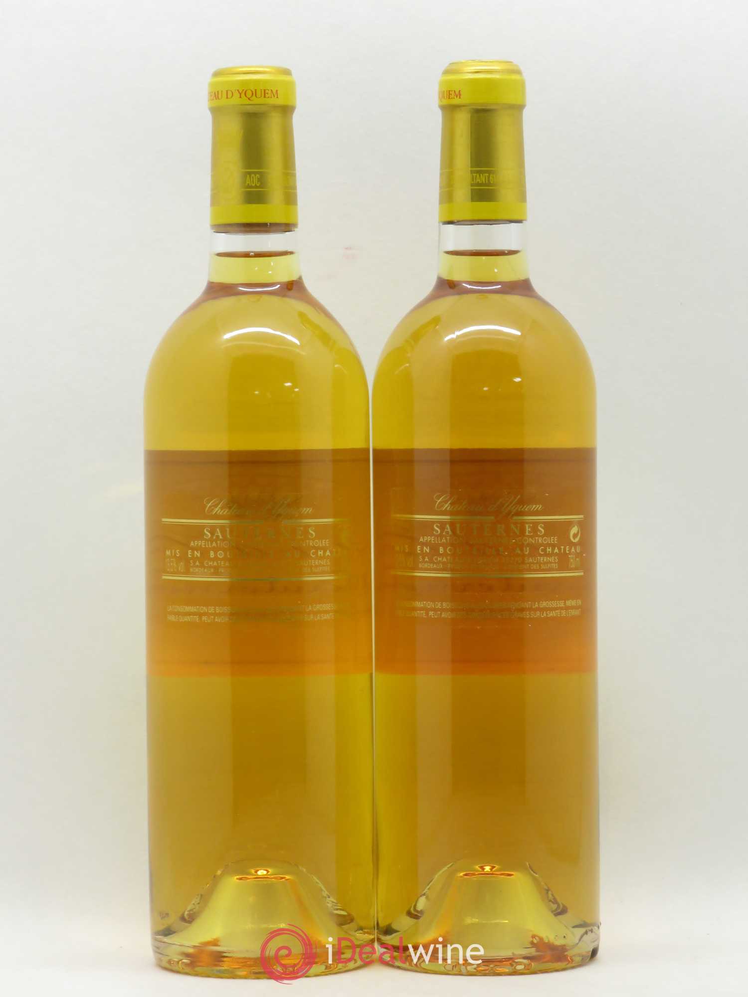 Château d' Yquem 1er Cru Classé Supérieur 2008 - Lotto di 2 bottiglie - 1