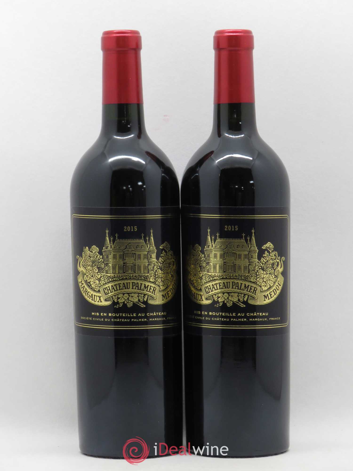 Château Palmer 3ème Grand Cru Classé 2015 - Lot de 2 bouteilles - 0