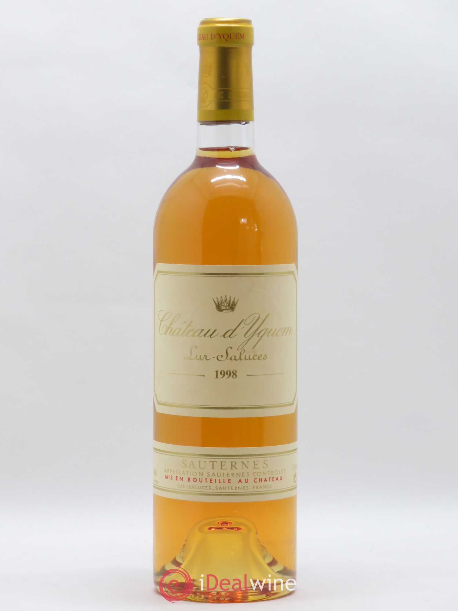 Château d' Yquem 1er Cru Classé Supérieur 1998 - Lotto di 1 bottiglia - 0