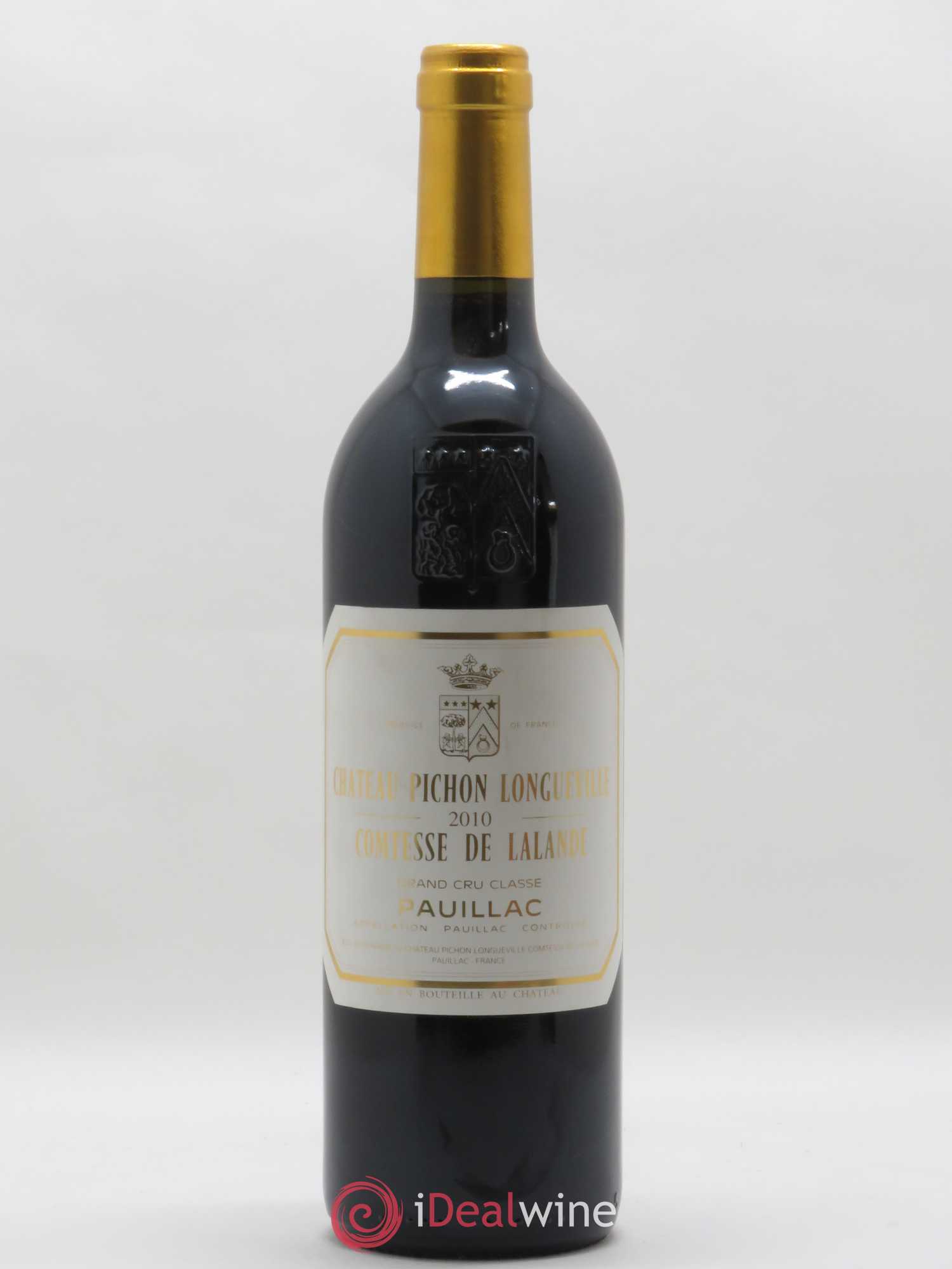 Château Pichon Longueville Comtesse de Lalande 2ème Grand Cru Classé 2010 - Lot de 1 bouteille - 0