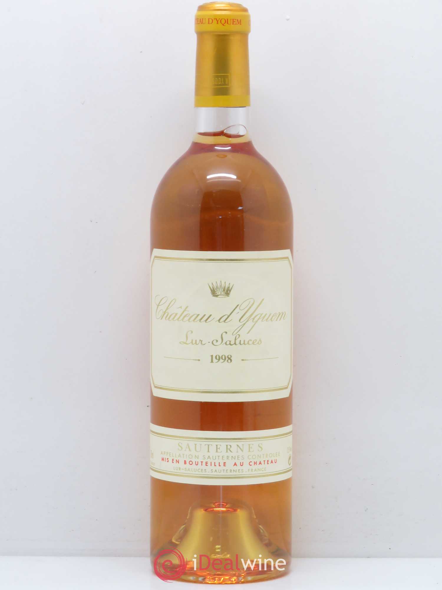 Château d' Yquem 1er Cru Classé Supérieur 1998 - Lotto di 1 bottiglia - 0