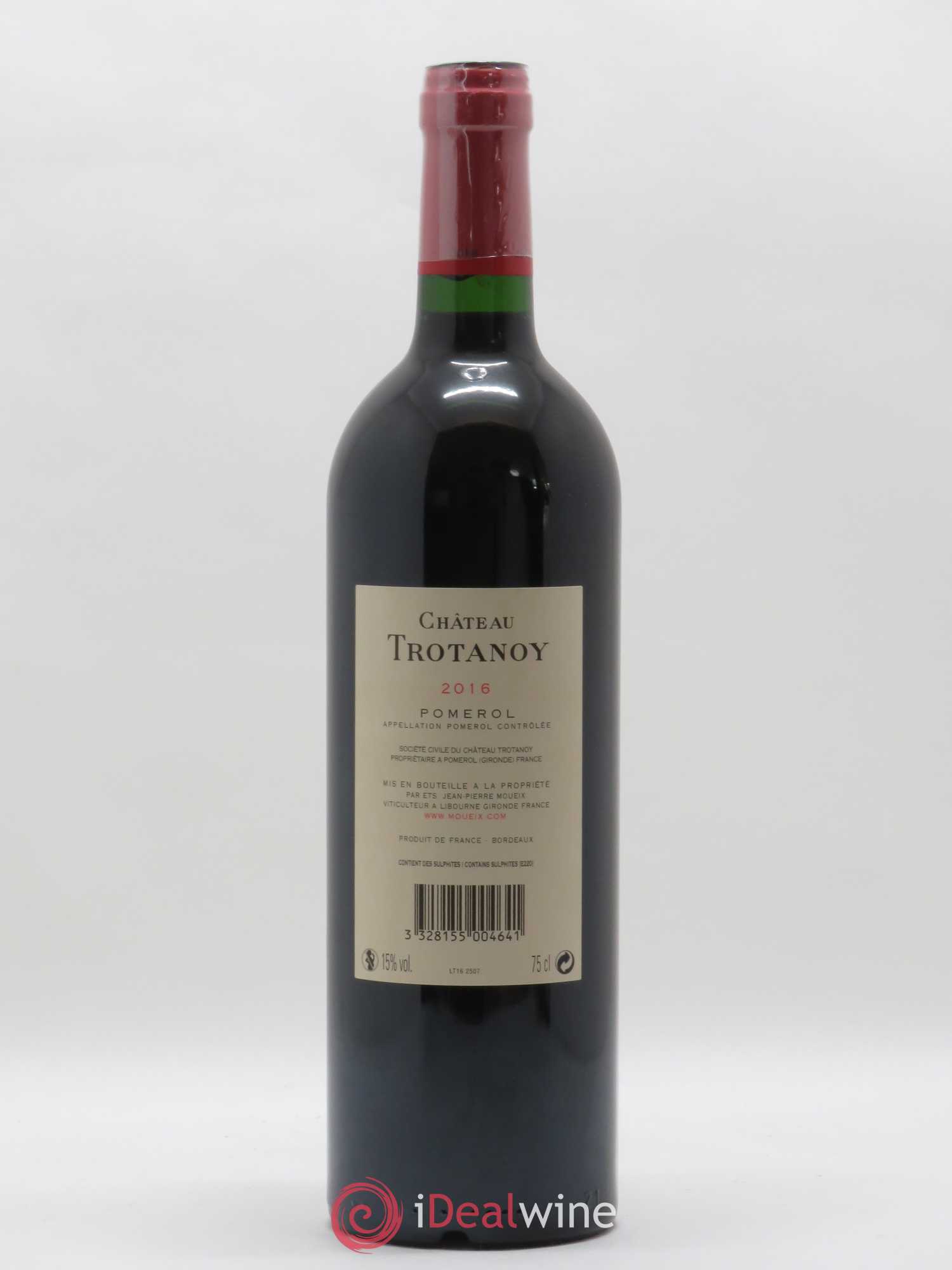 Château Trotanoy 2016 - Lot de 1 bouteille - 1