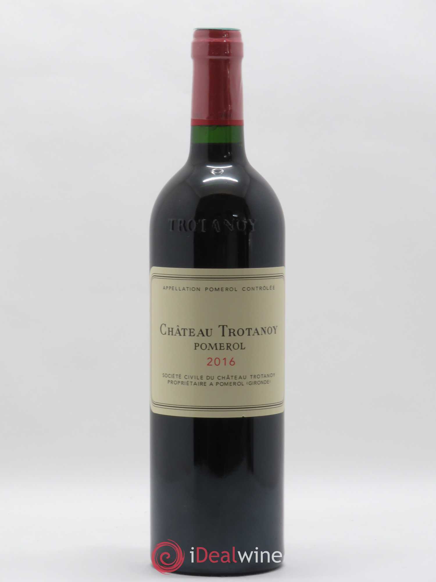 Château Trotanoy 2016 - Lot de 1 bouteille - 0