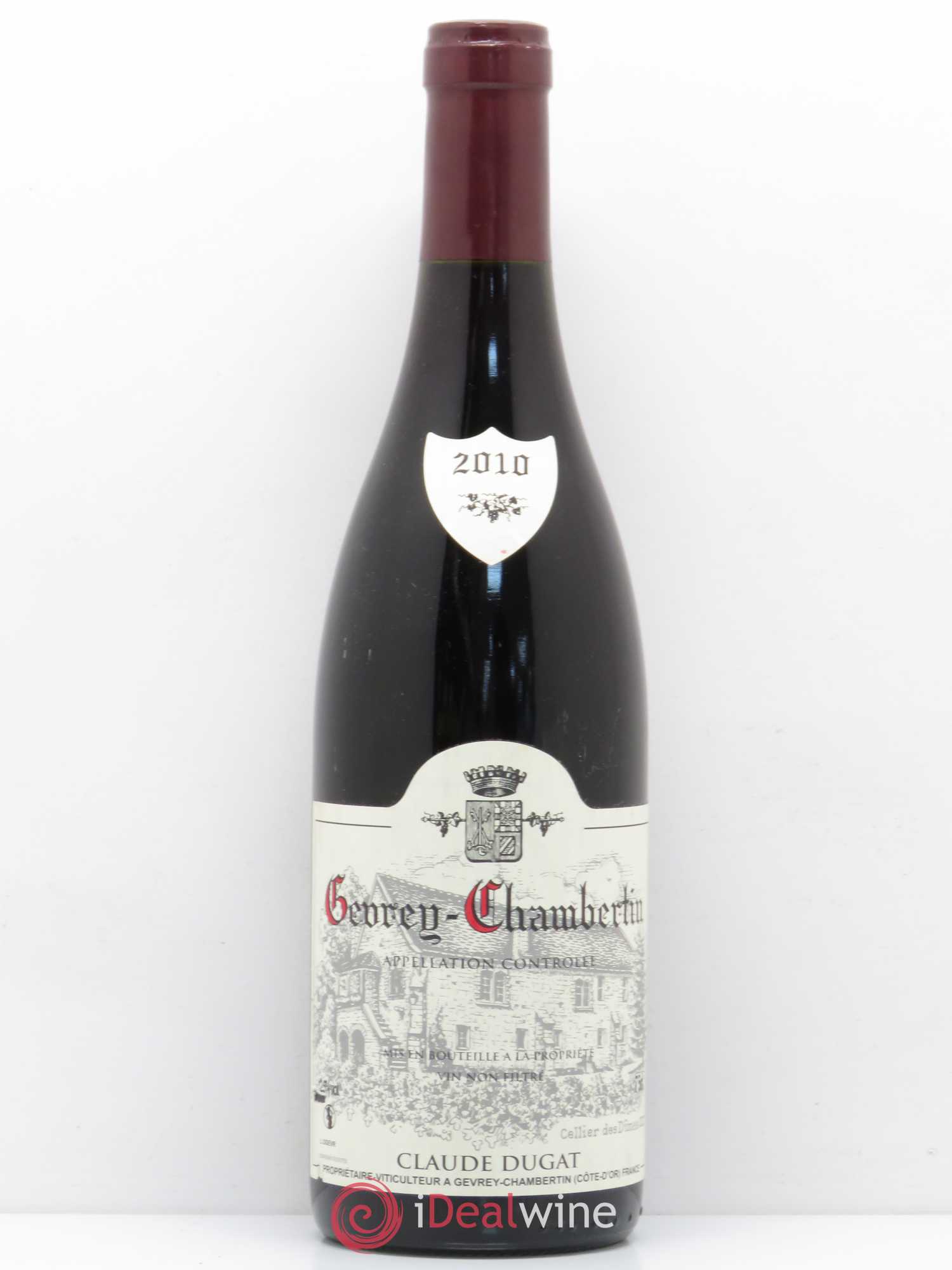 Gevrey-Chambertin Claude Dugat 2010 - Lot de 1 bouteille - 0