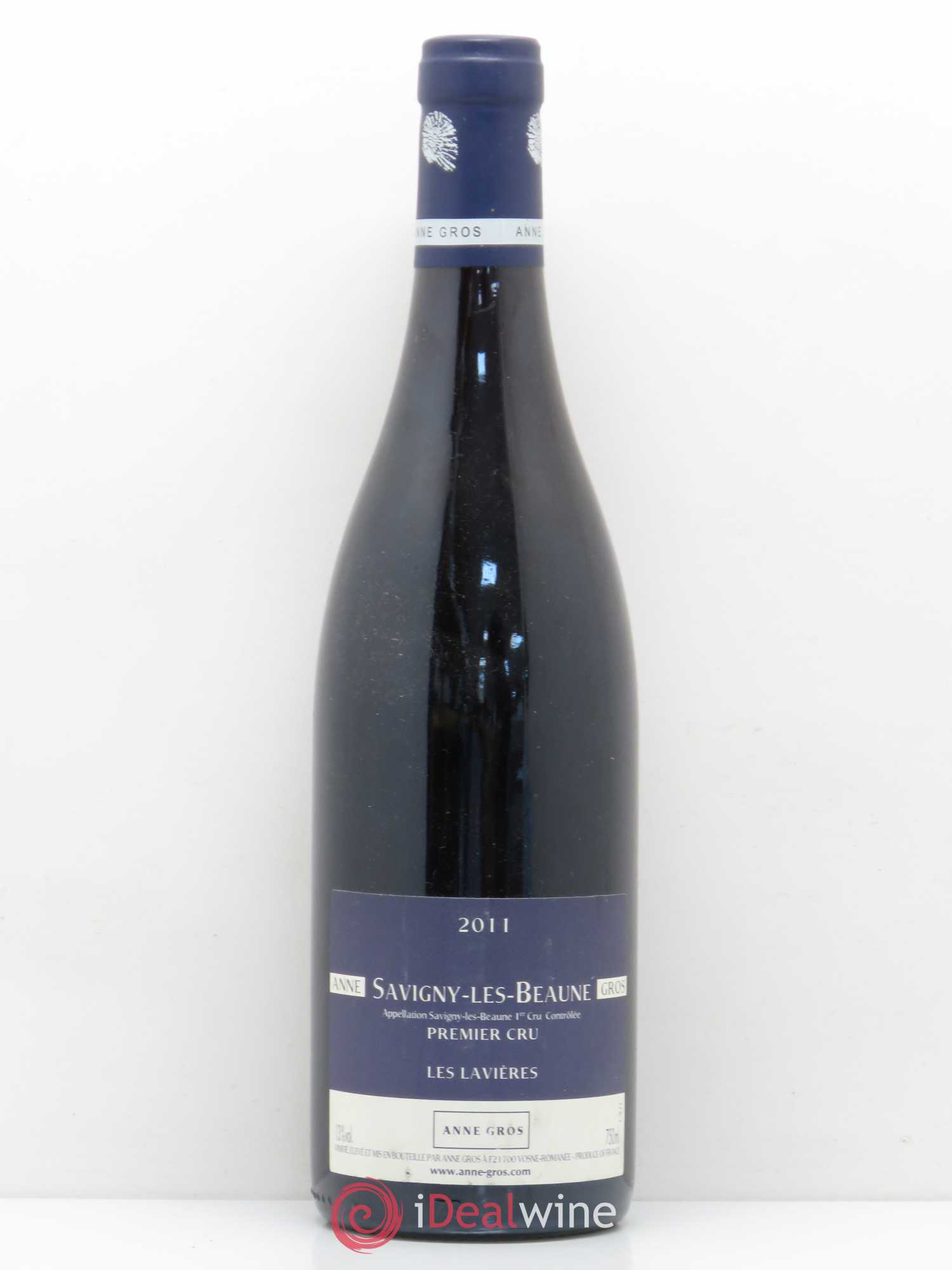 Savigny-lès-Beaune 1er Cru Les Lavières Anne Gros 2011 - Posten von 1 Flasche - 0