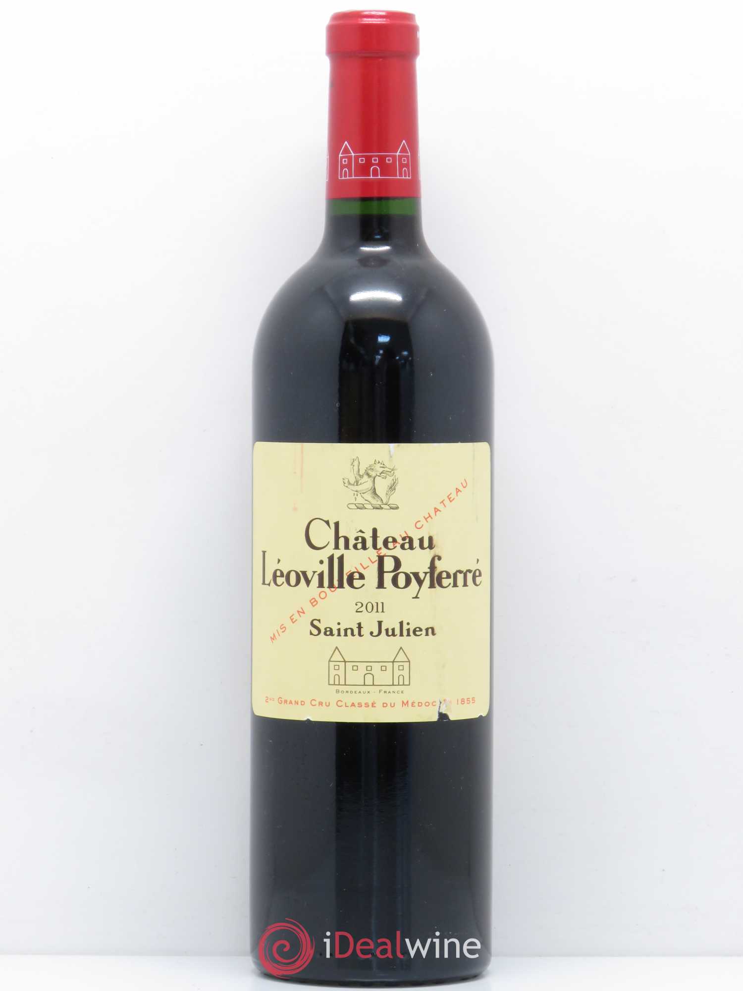 Château Léoville Poyferré 2ème Grand Cru Classé 2011 - Lot de 1 bouteille - 0