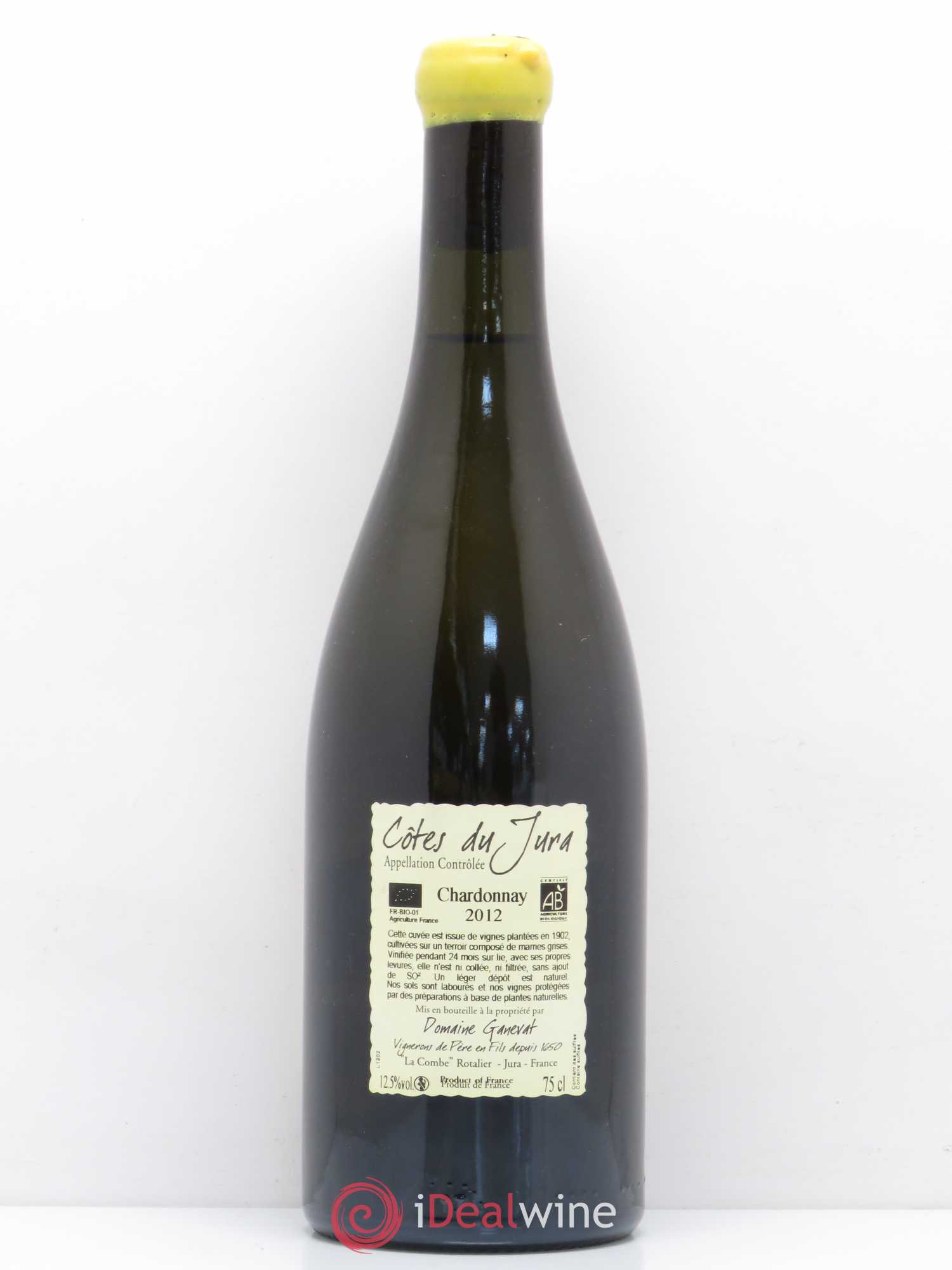 Côtes du Jura Les Chalasses Vieilles Vignes Jean-François Ganevat (Domaine) 2012 - Lot de 1 bouteille - 1