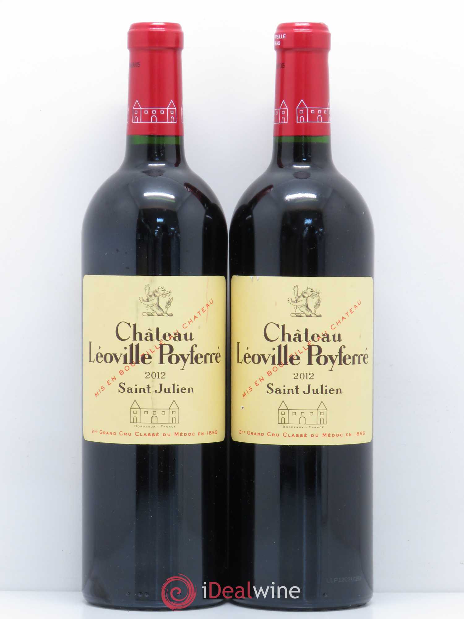 Château Léoville Poyferré 2ème Grand Cru Classé 2012 - Lot de 2 bouteilles - 0