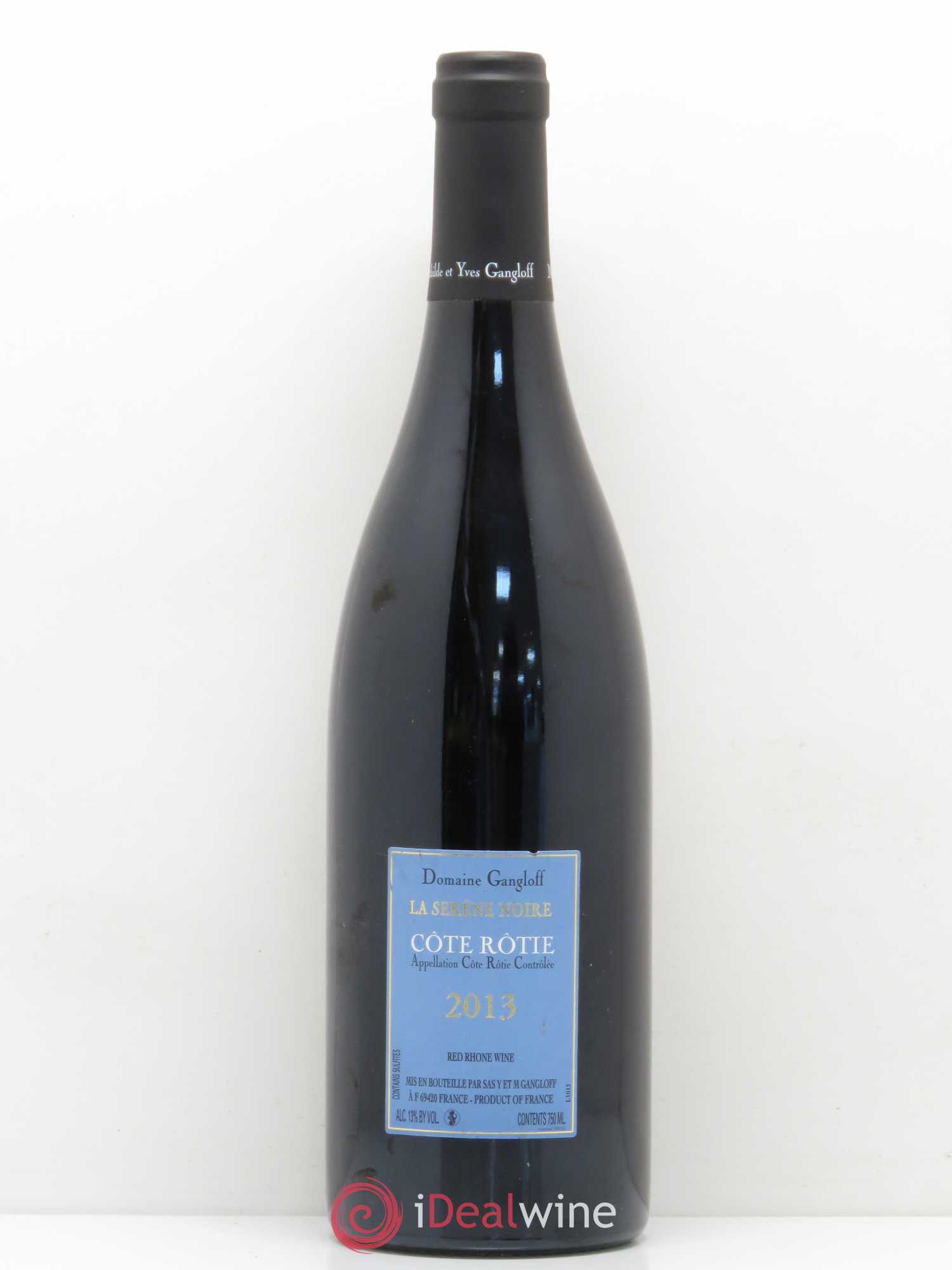 Côte-Rôtie La Sereine Noire Gangloff (Domaine) 2013 - Lotto di 1 bottiglia - 1