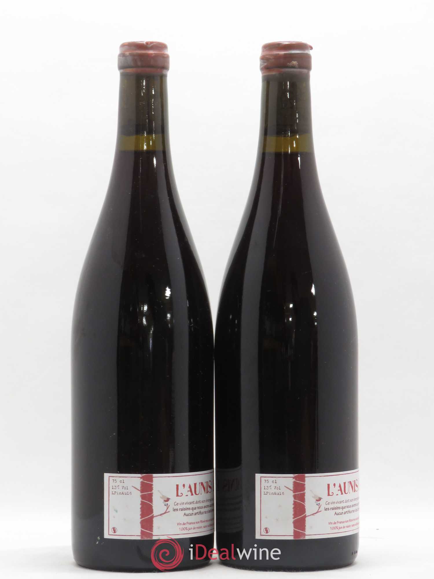 Vin de France L'Aunis Etoilé Deboutbertin 2016 - Posten von 2 Flaschen - 1