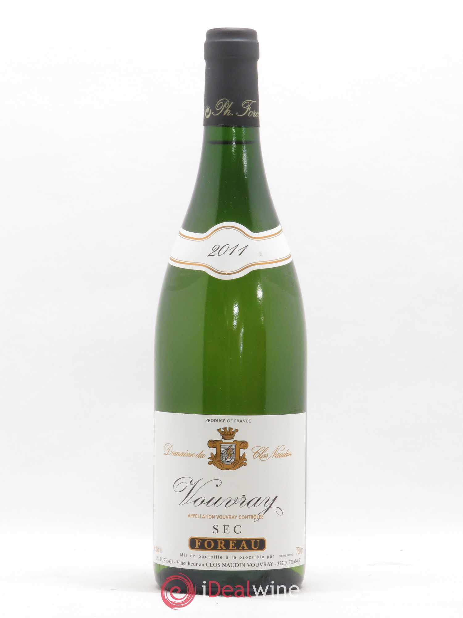 Vouvray Sec Clos Naudin - Philippe Foreau 2011 - Lot de 1 bouteille - 0