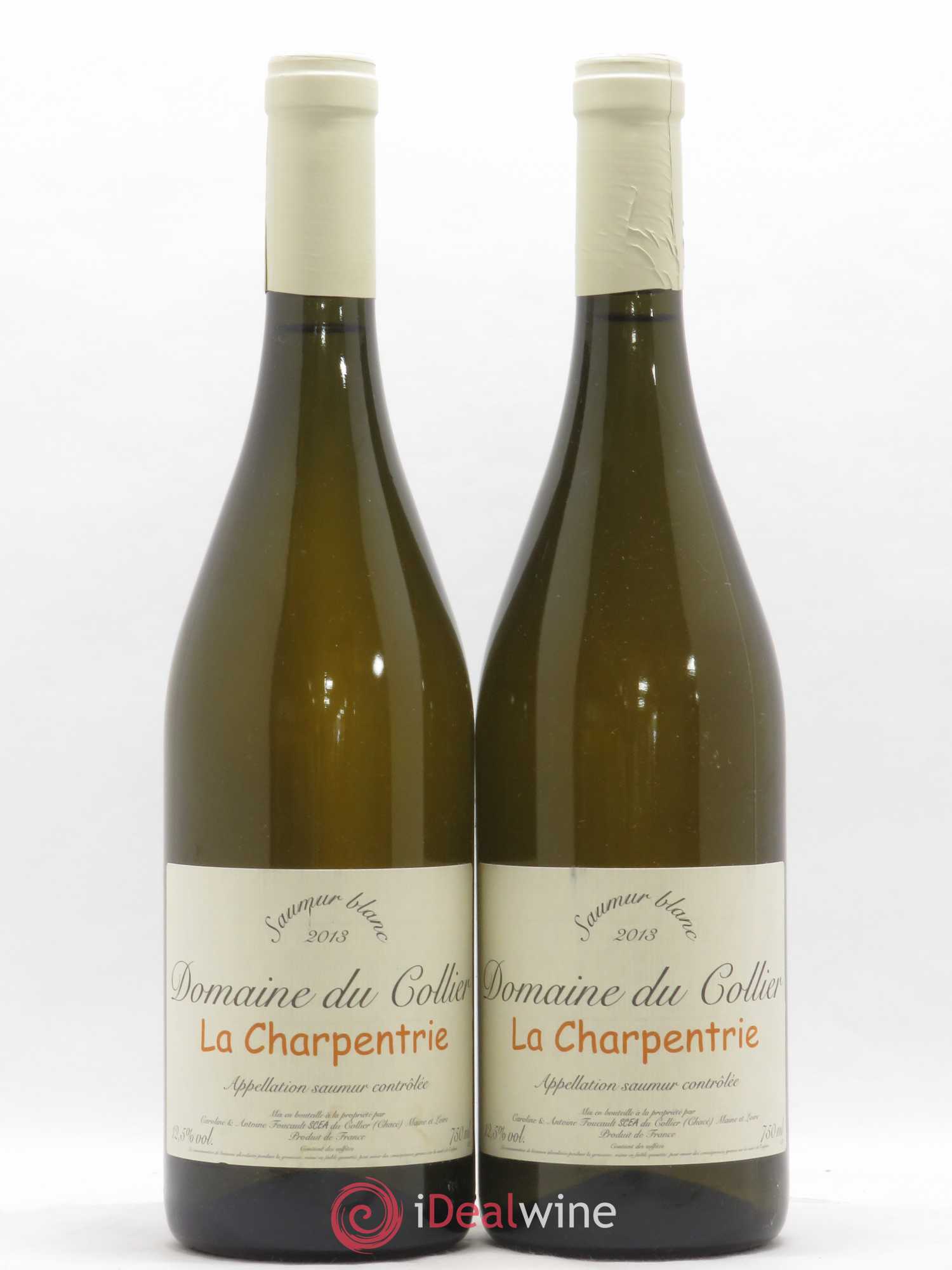 Saumur La Charpentrie Domaine du Collier 2013 - Lot de 2 bouteilles - 0