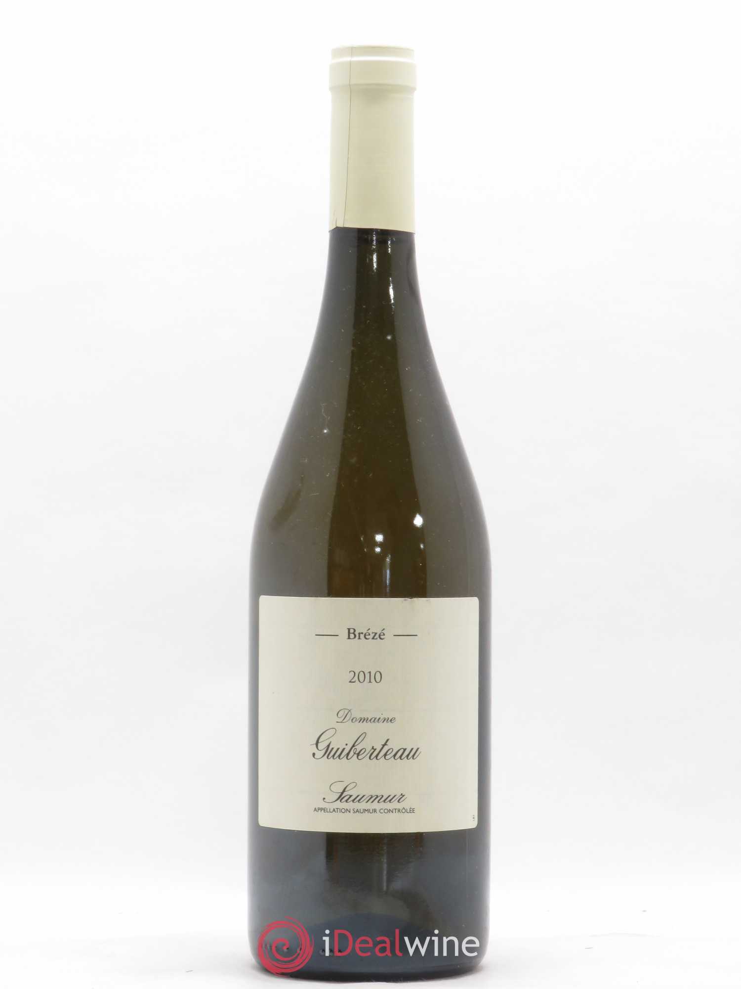 Saumur Brézé Domaine Guiberteau 2010 - Lot de 1 bouteille - 0