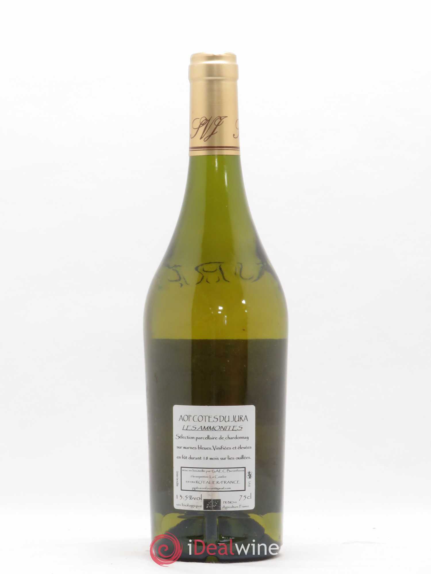 Côtes du Jura Les Ammonites Buronfosse 2015 - Lot de 1 bouteille - 1