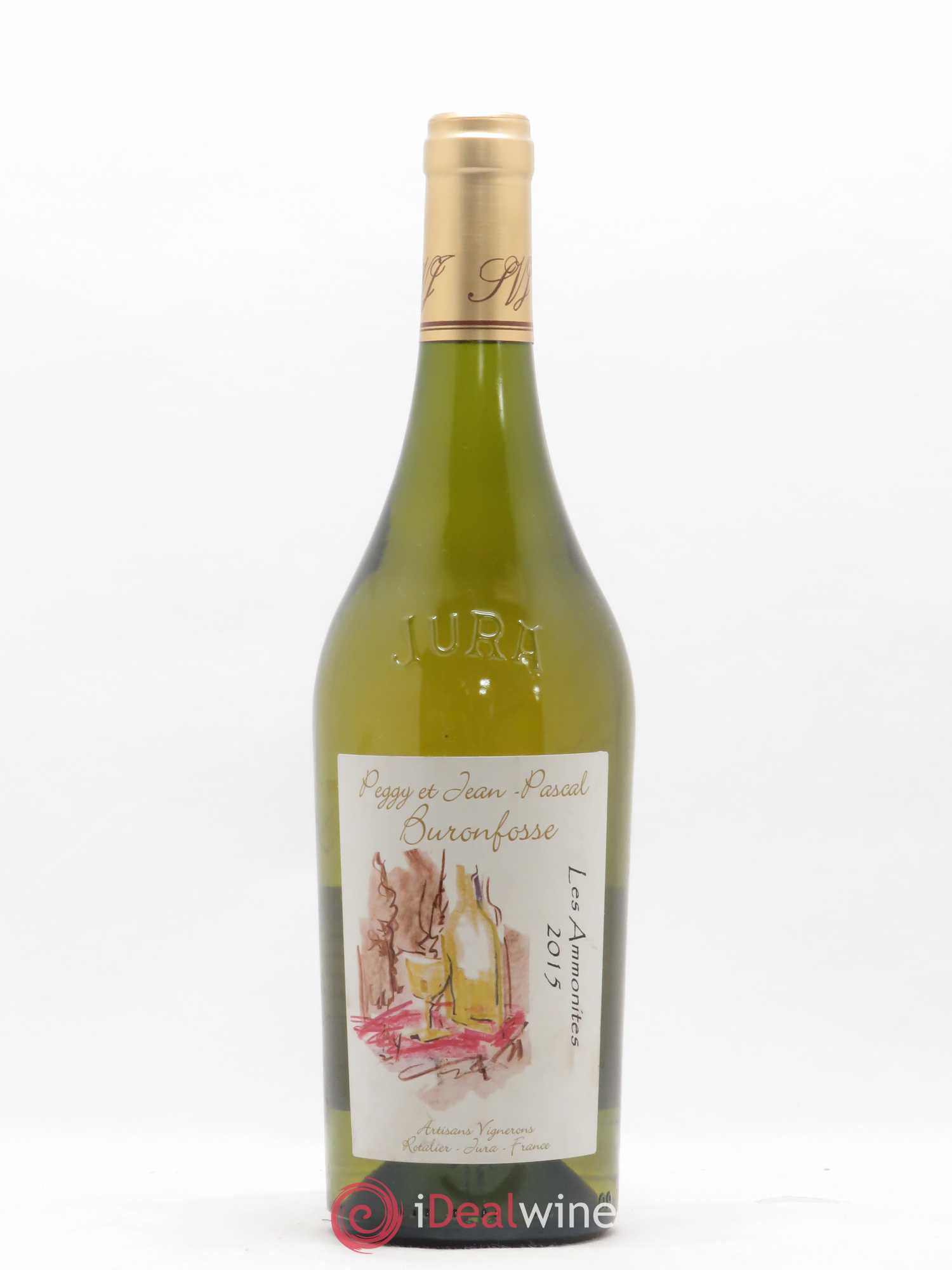 Côtes du Jura Les Ammonites Buronfosse 2015 - Lot de 1 bouteille - 0