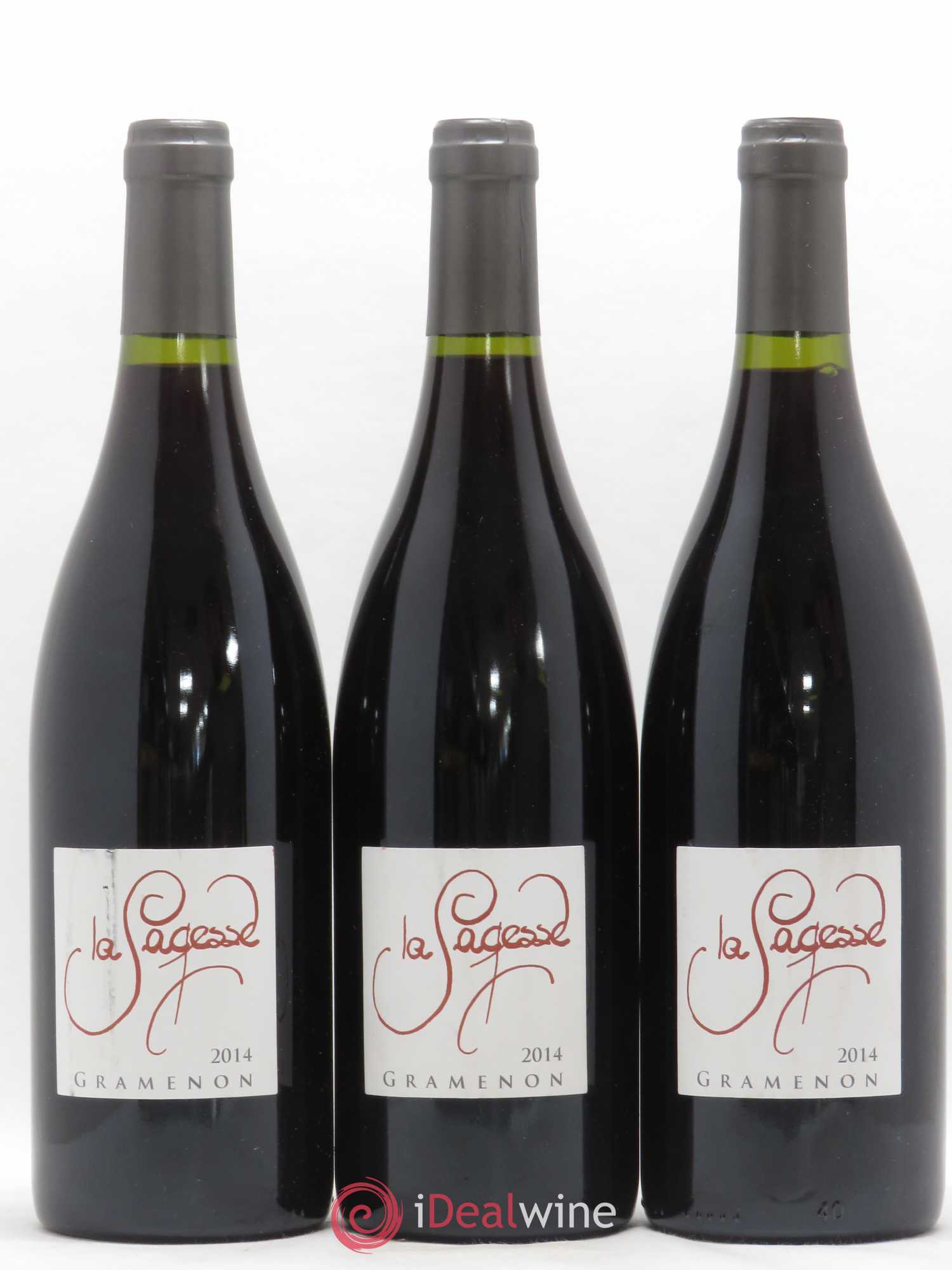 Côtes-du-Rhône La Sagesse Gramenon (Domaine) 2014 - Lot de 3 bouteilles - 0