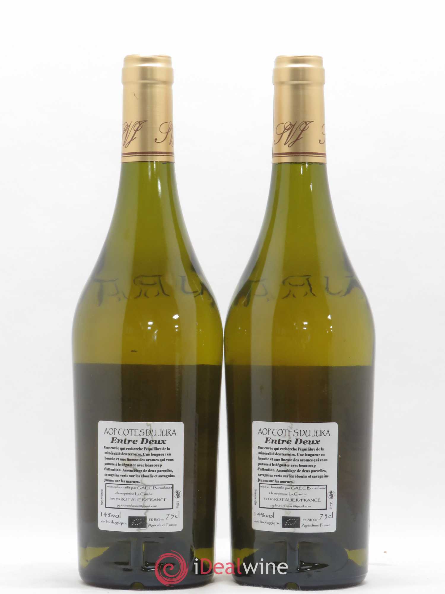 Côtes du Jura Entre Deux Buronfosse 2015 - Lot de 2 bouteilles - 1