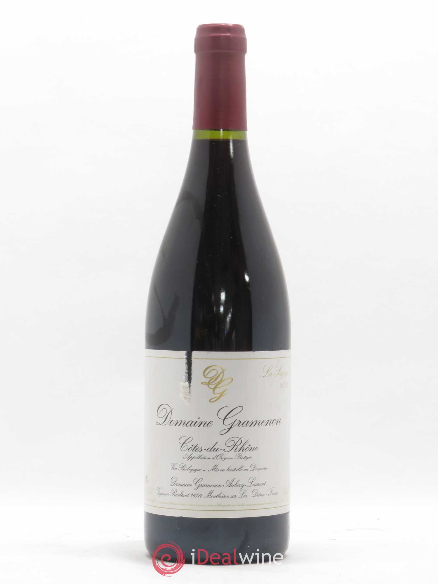Côtes-du-Rhône La Sagesse Gramenon (Domaine) 2012 - Lot de 1 bouteille - 0
