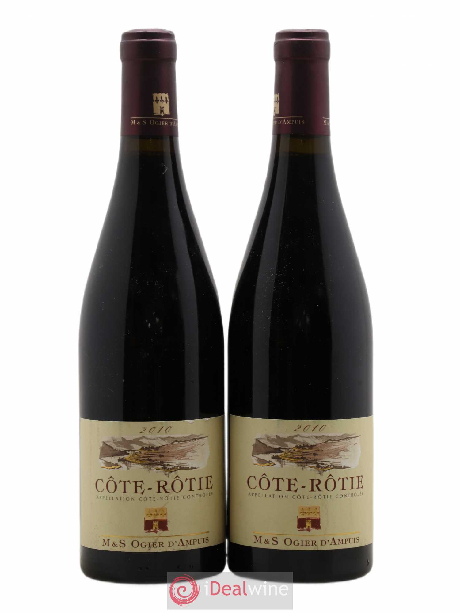 Côte-Rôtie Stéphane Ogier 2010 - Lot de 2 bouteilles - 0