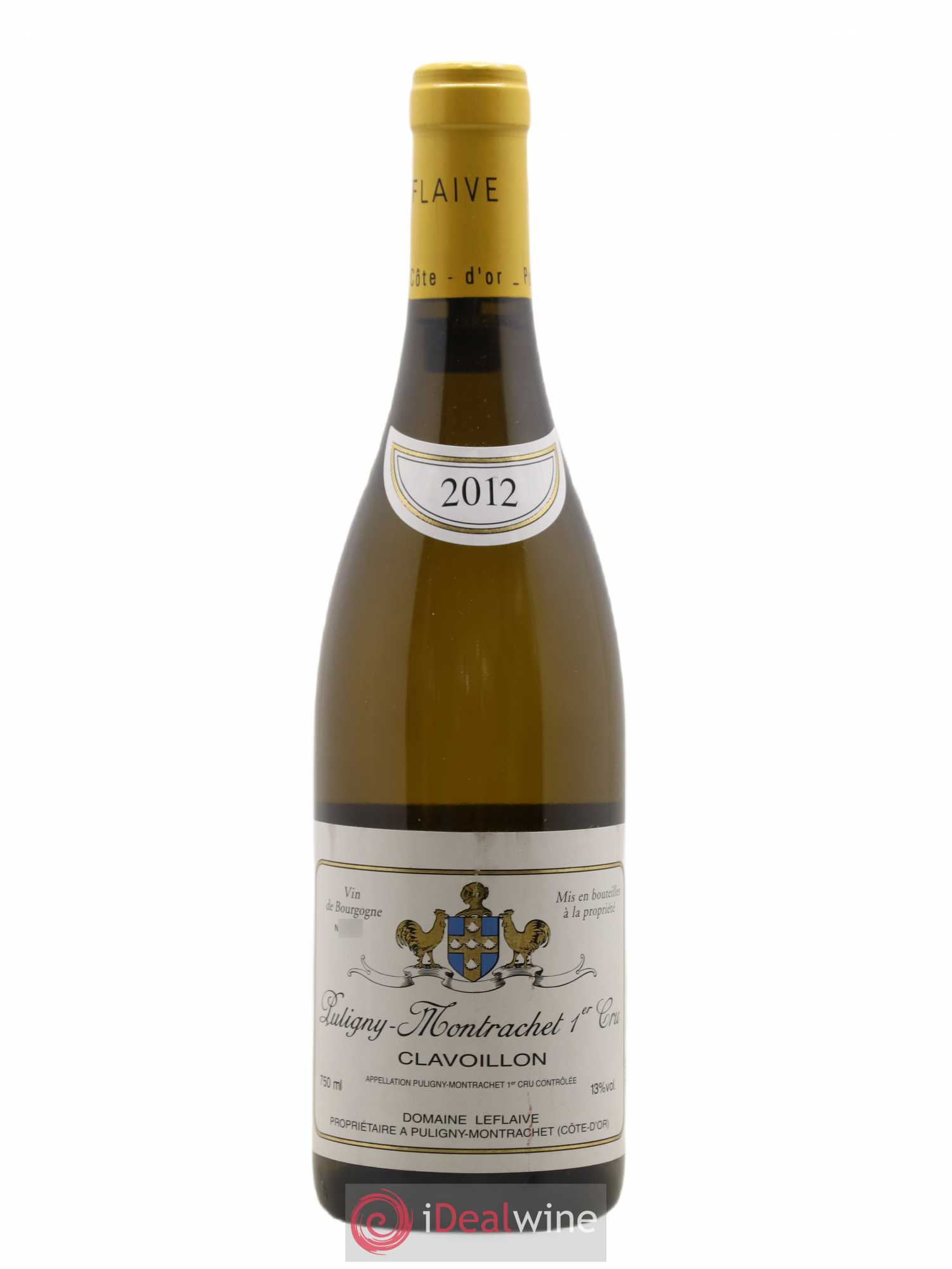 Puligny-Montrachet 1er Cru Clavoillon Leflaive (Domaine) 2012 - Lot de 1 bouteille - 0