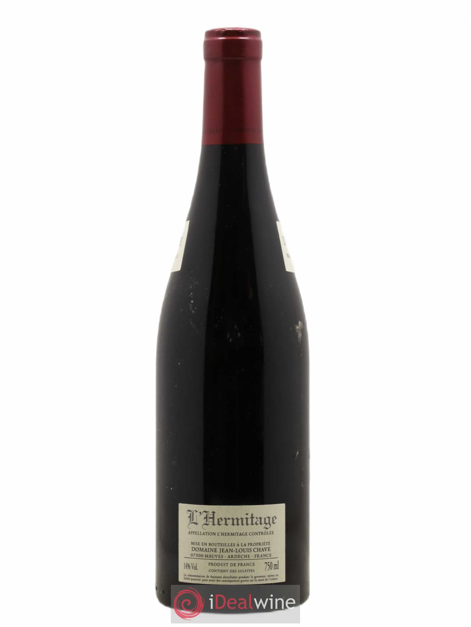 Hermitage Jean-Louis Chave 2012 - Lot de 1 bouteille - 1