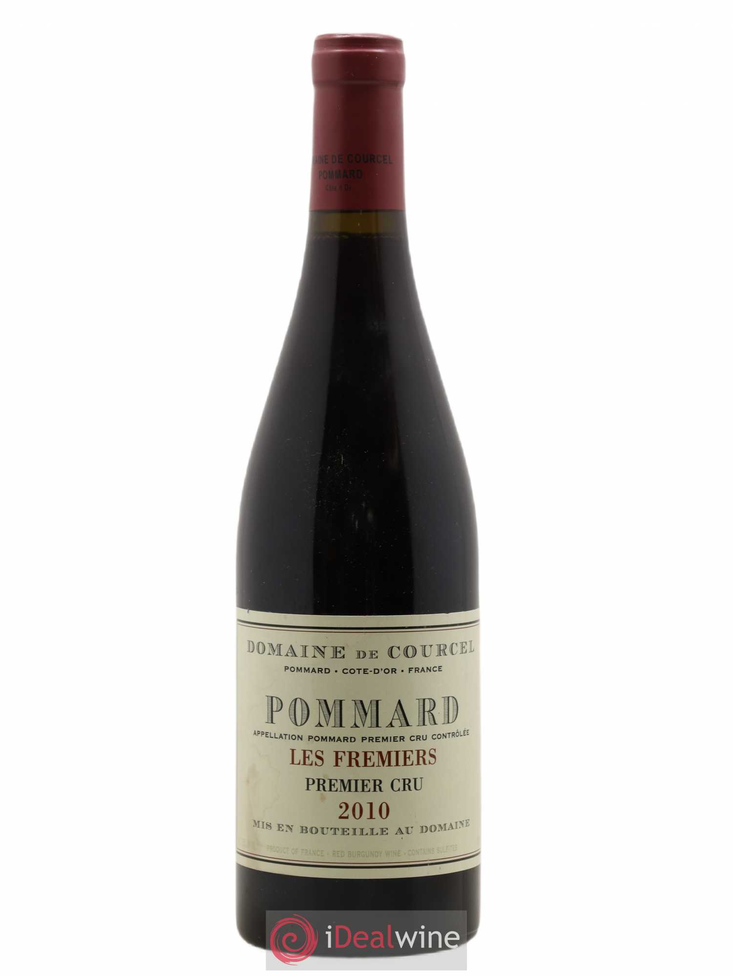 Pommard 1er Cru Les Frémiers de Courcel (Domaine) 2010 - Lot de 1 bouteille - 0